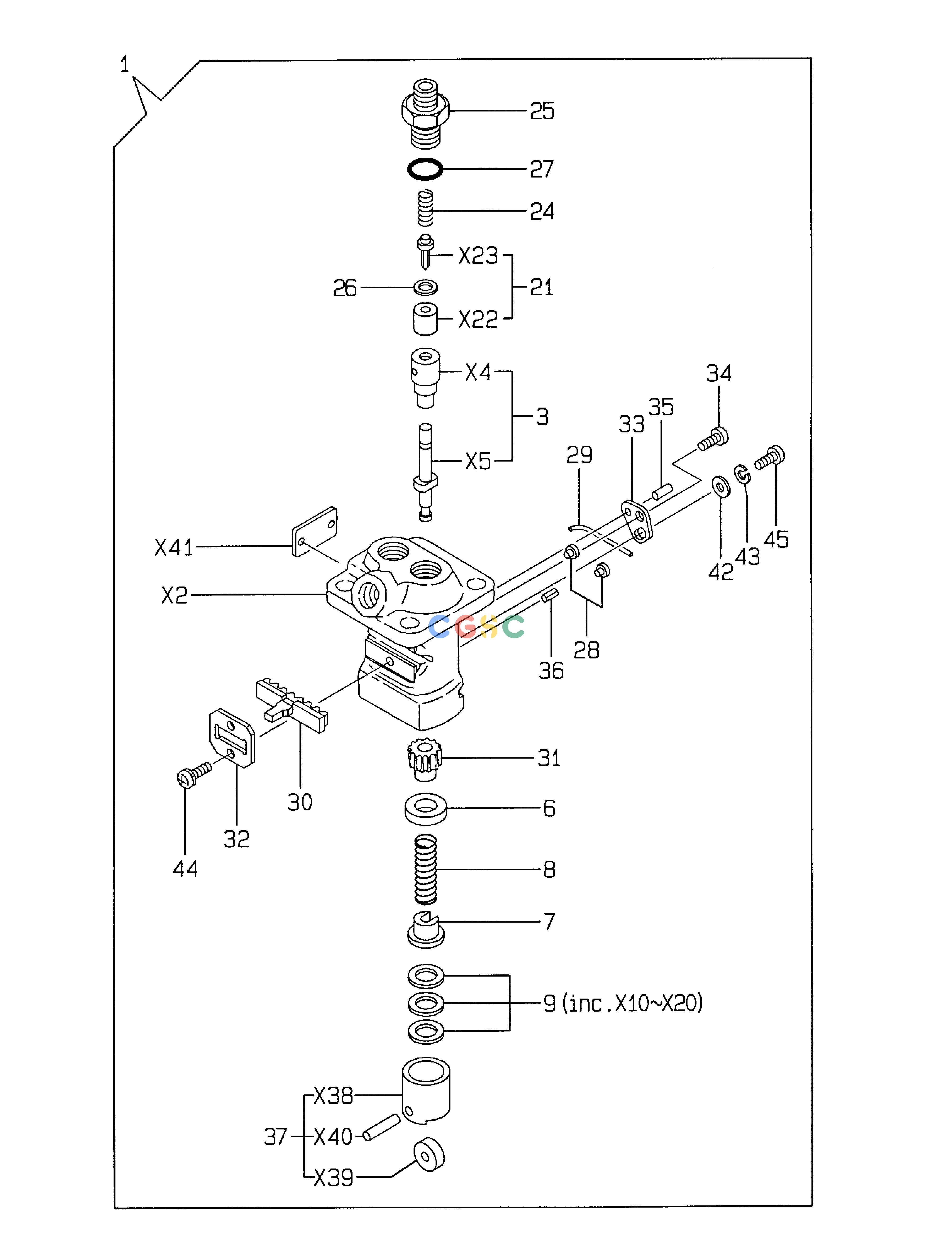 斗山零件查询FUEL INJECTION PUMP SOLAR 010 Doosan parts catalog online