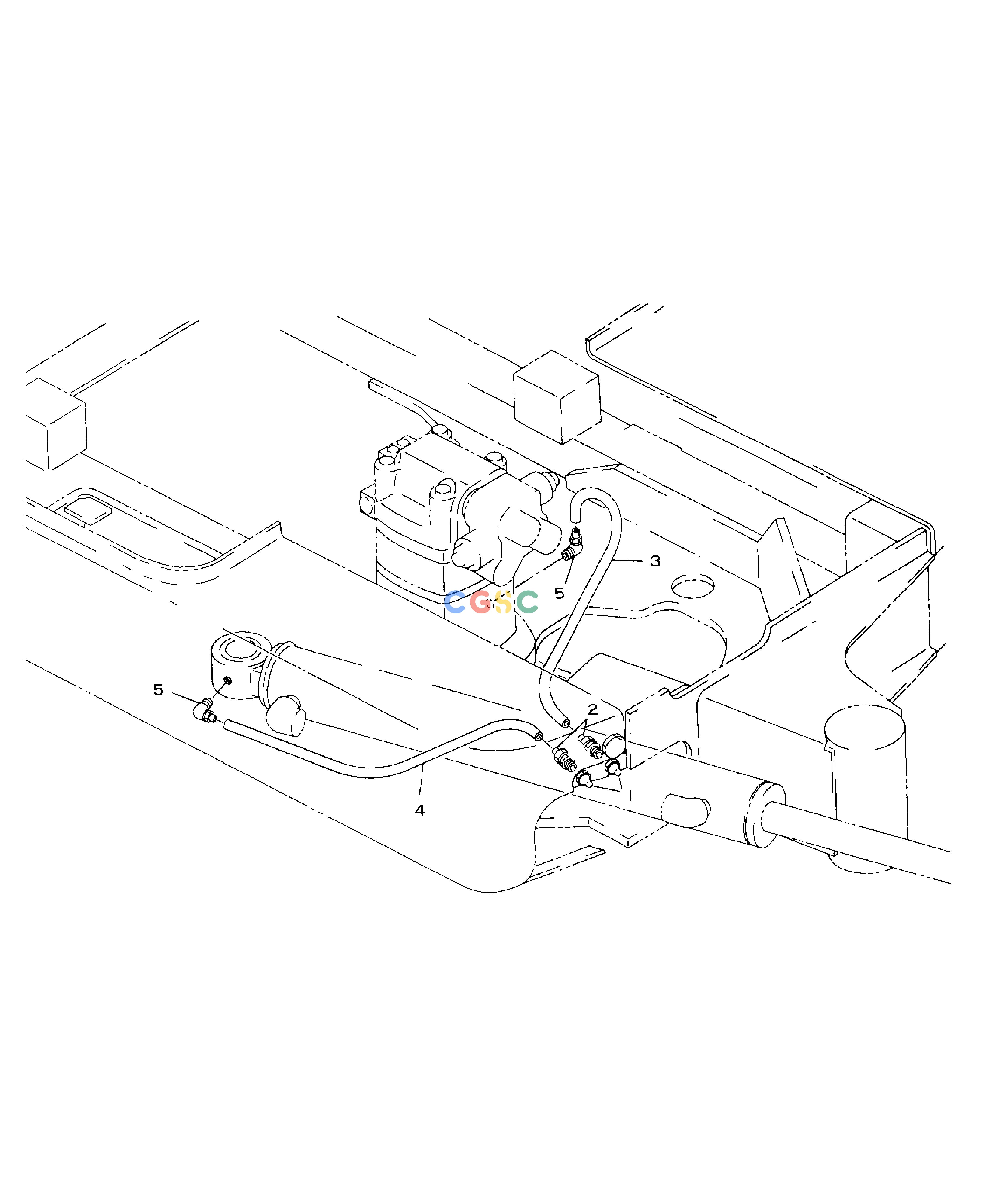 斗山零件查询GREASE PIPING SOLAR 010 Doosan parts catalog online