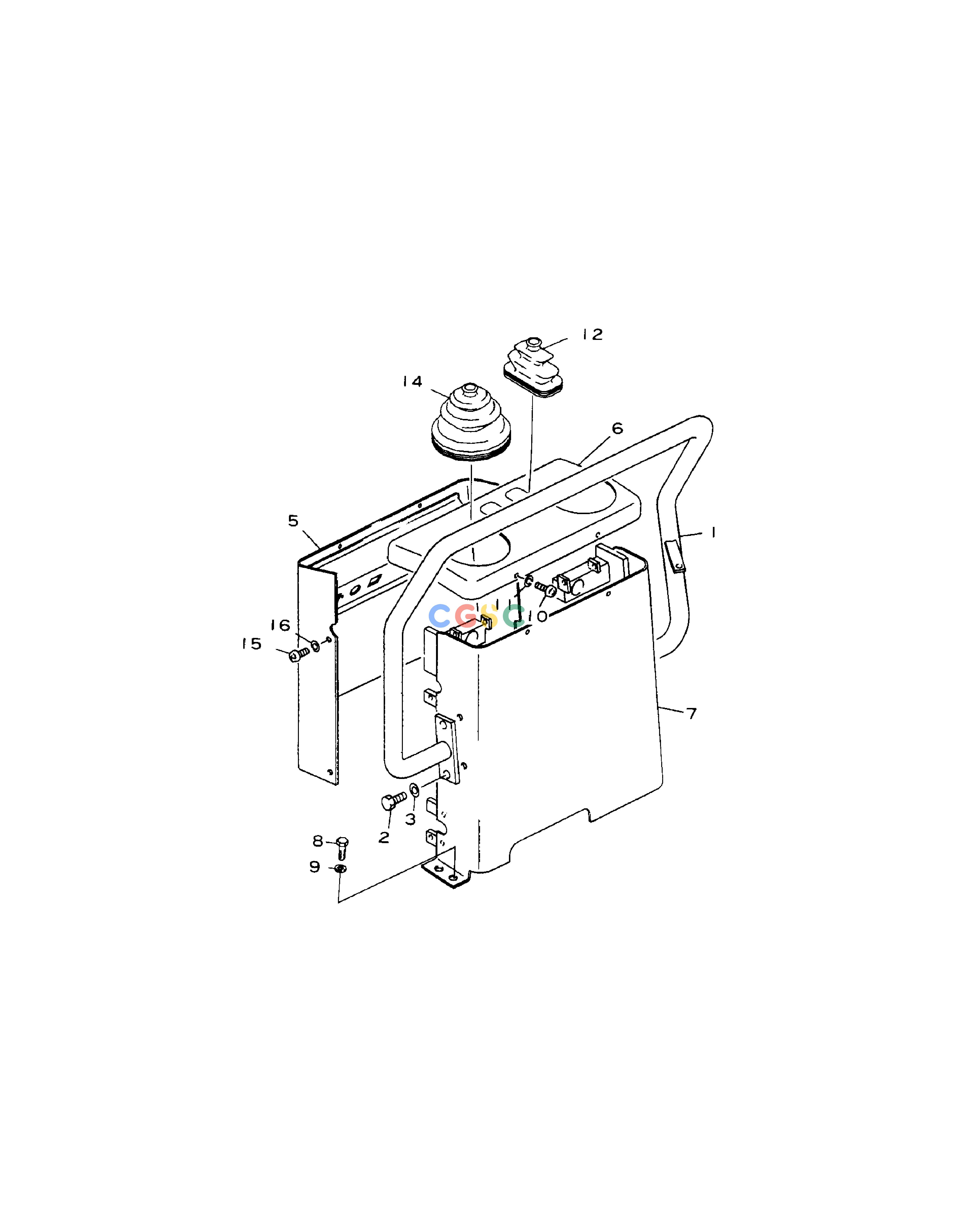 斗山零件查询CONTROL STAND SOLAR 010 Doosan parts catalog online