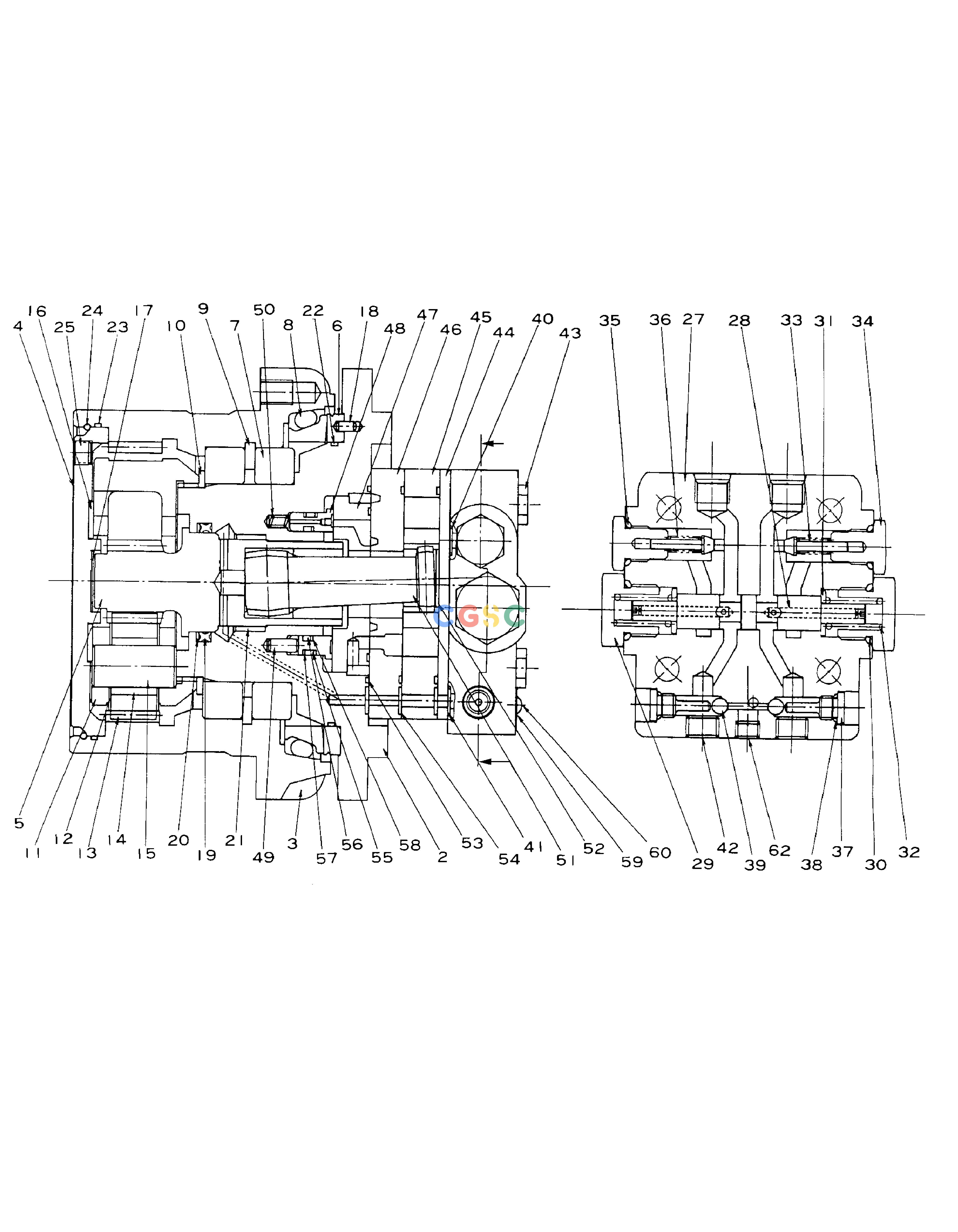 斗山零件查询TRAVEL DEVICE SOLAR 010 Doosan parts catalog online
