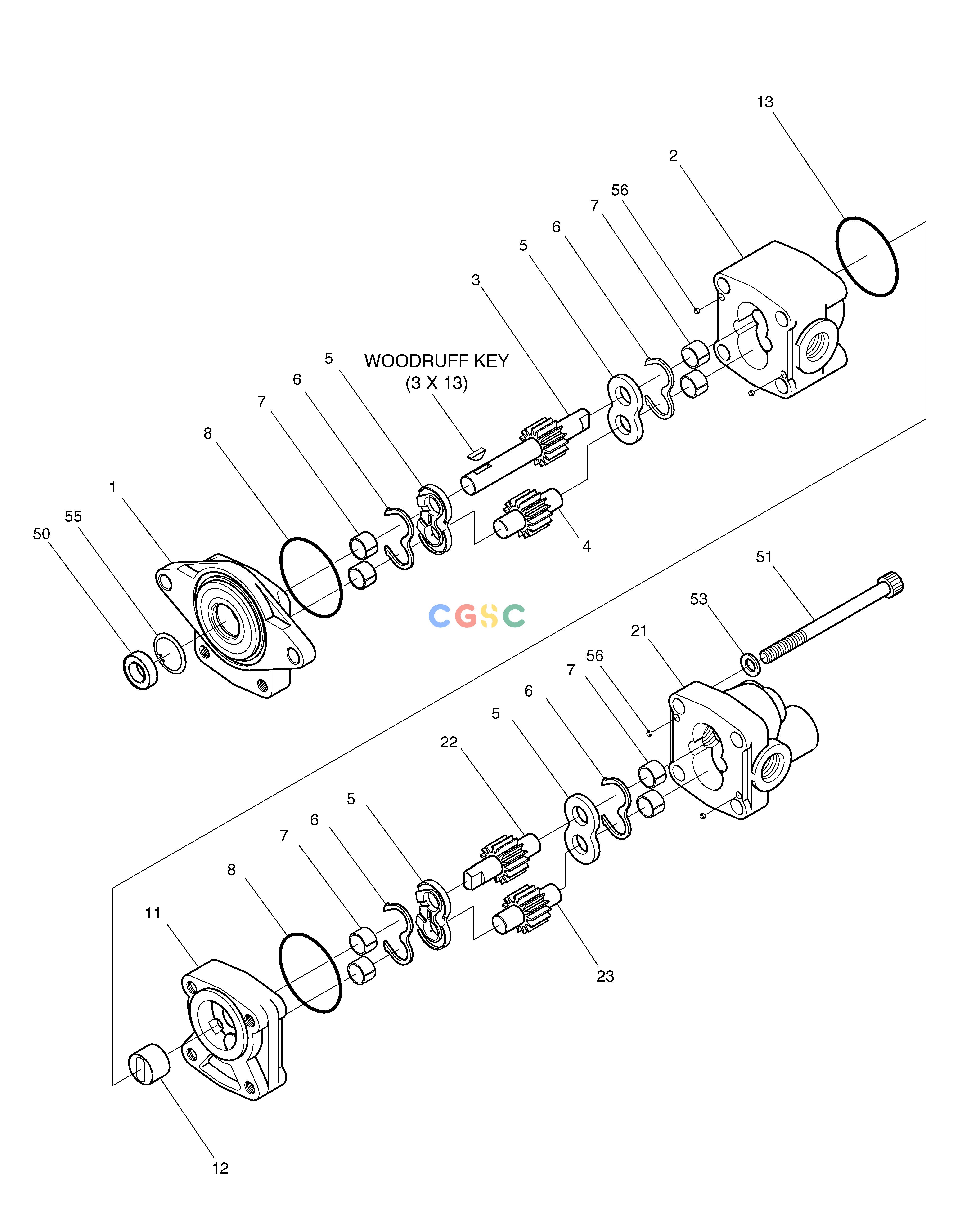斗山零件查询MAIN PUMP SOLAR 010 Doosan parts catalog online