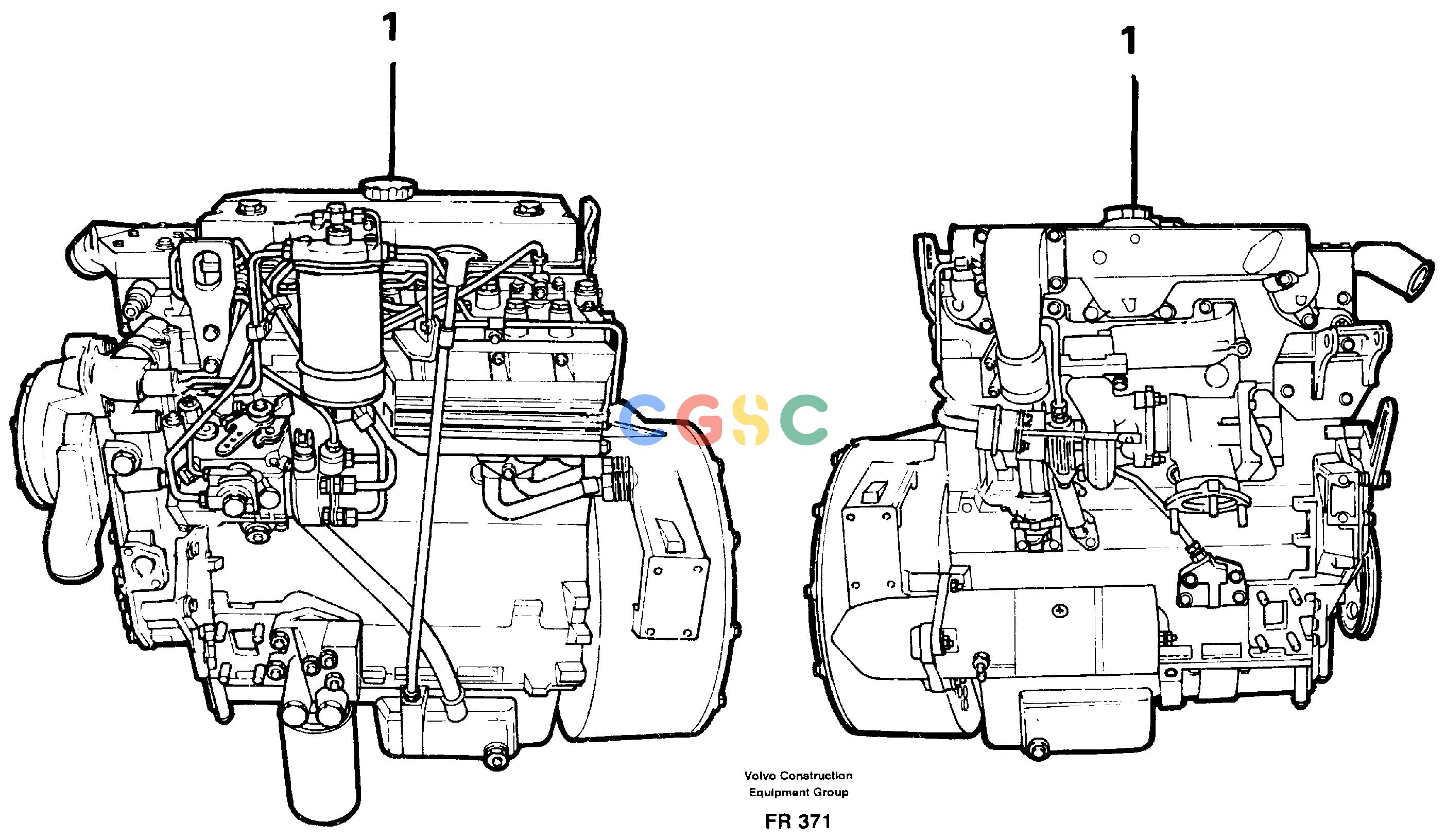 沃尔沃零件查询EW130 ÅKERMAN EngineÅKERMAN EW130 SER NO - 447 NoneNoneTD40GBAutodata Volvo online