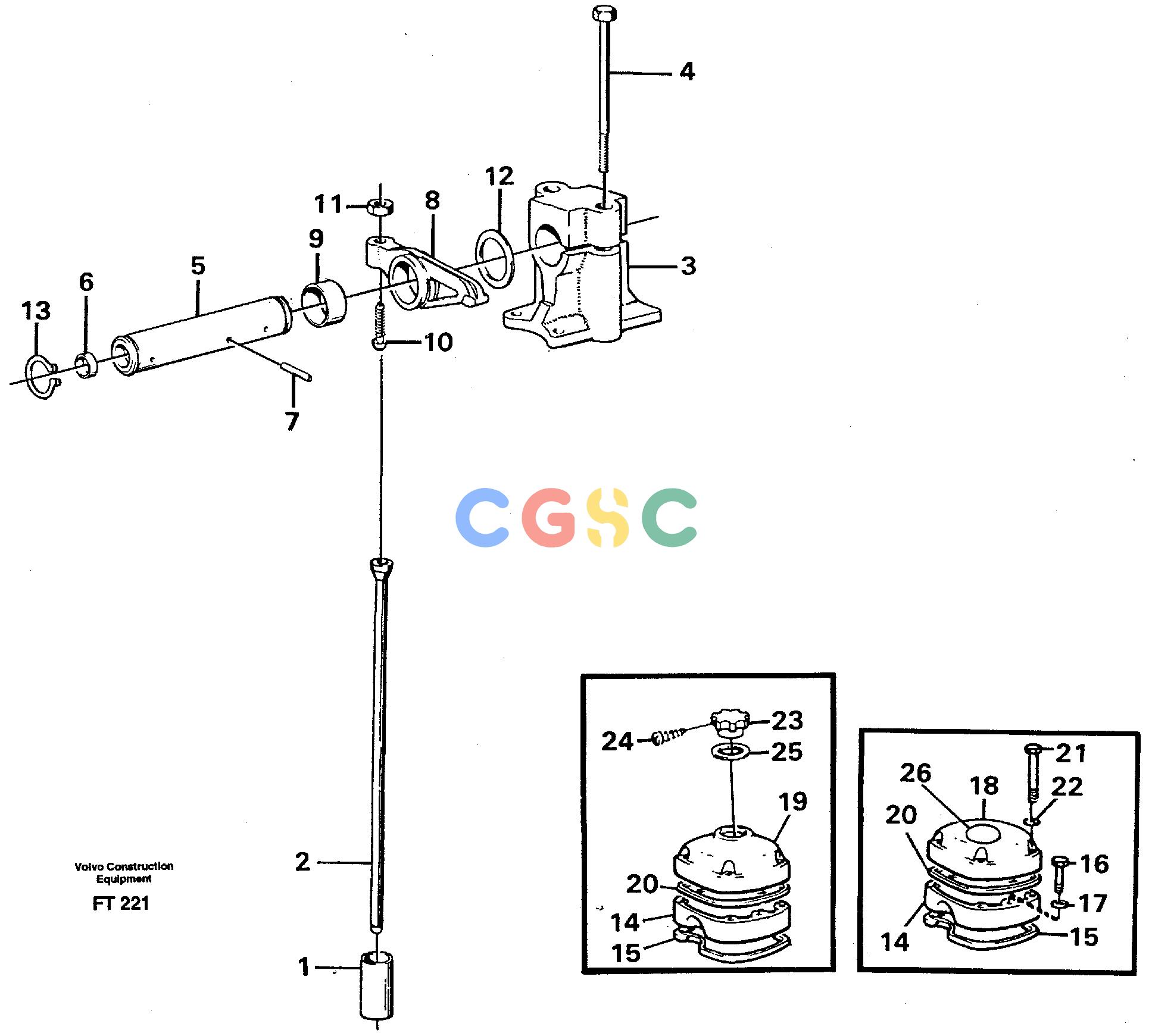 沃尔沃零件查询EC340 Valve mechanismSER NO 1001- NoneNoneNoneAutodata Volvo online