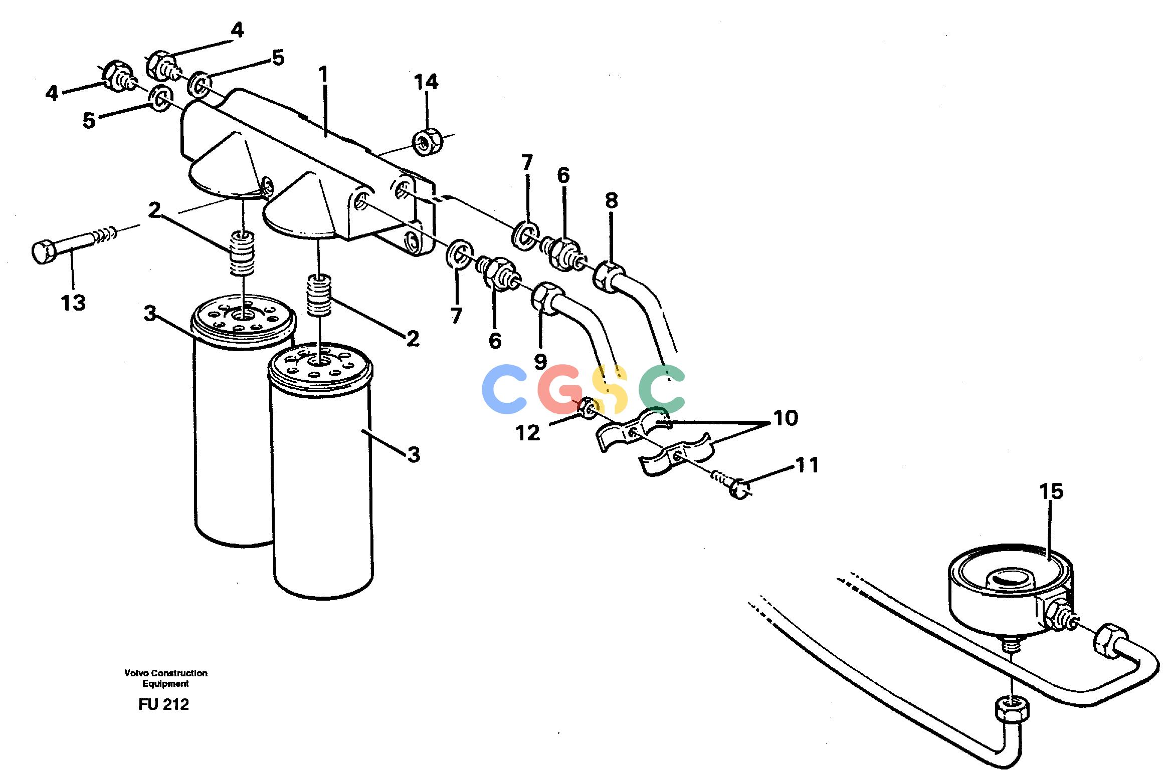 沃尔沃零件查询EC390 Oil filterSER NO 1001- NoneNoneNoneAutodata Volvo online