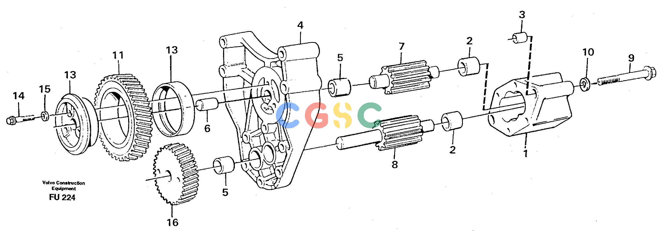 沃尔沃零件查询EC390 Oil pumpSER NO 1001- NoneNoneNoneAutodata Volvo online