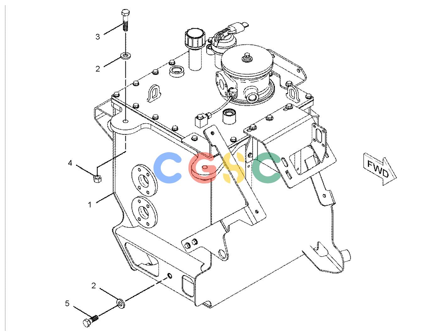 卡特零件查询（725） 234-5599: TANK & MTG GP-HYDRAULIC