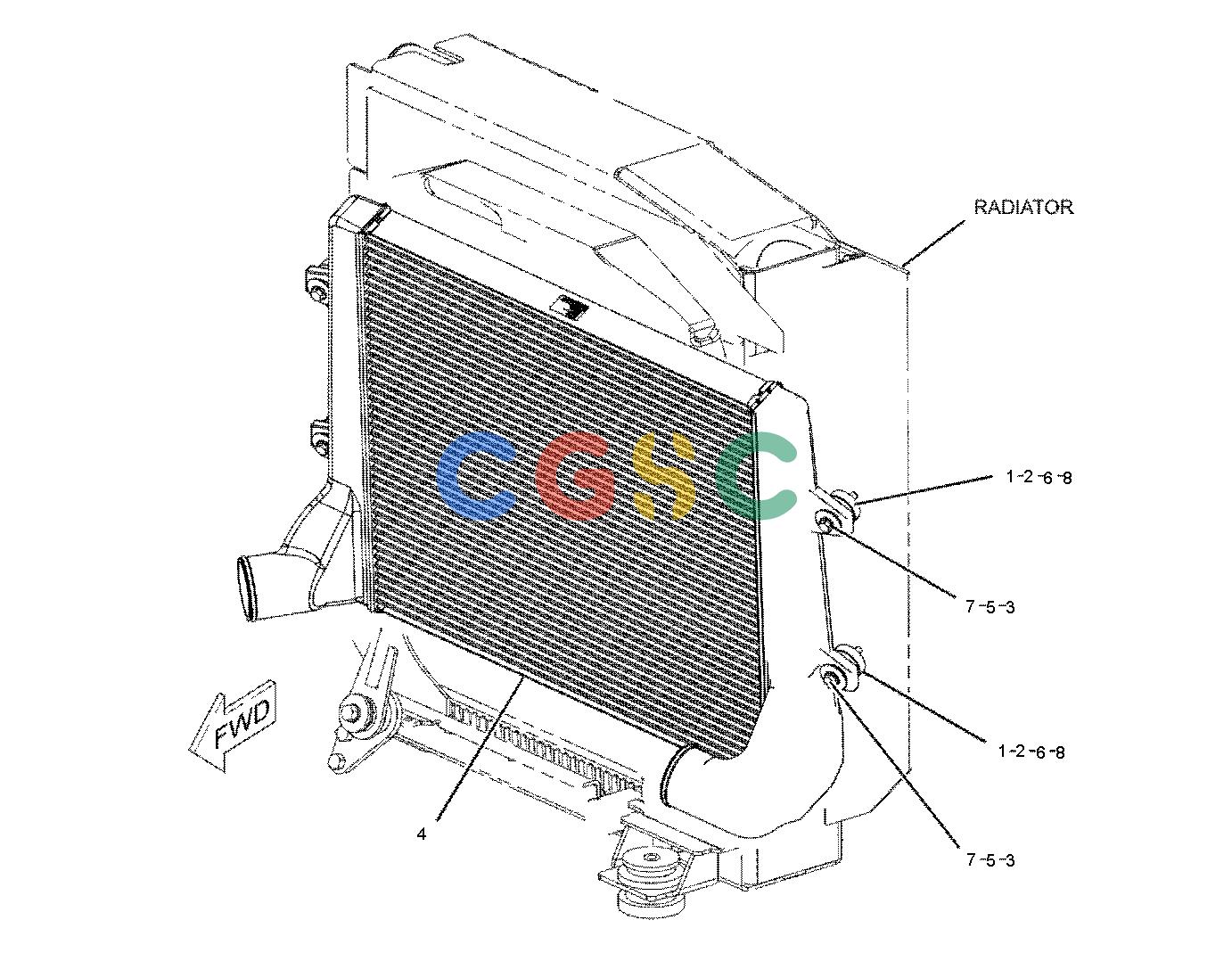 卡特零件查询（725） 226-8631: AFTERCOOLER GP-AIR