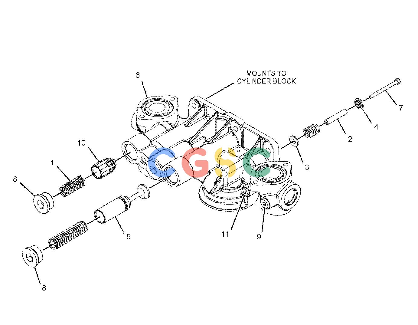 卡特零件查询（725） 419-8637: BASE GP-OIL FILTER