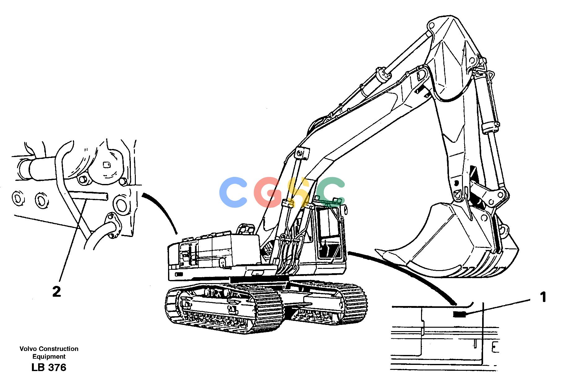 沃尔沃零件查询EC650 Product identification plateSER NO 539-618 NoneNoneNoneAutodata Volvo online