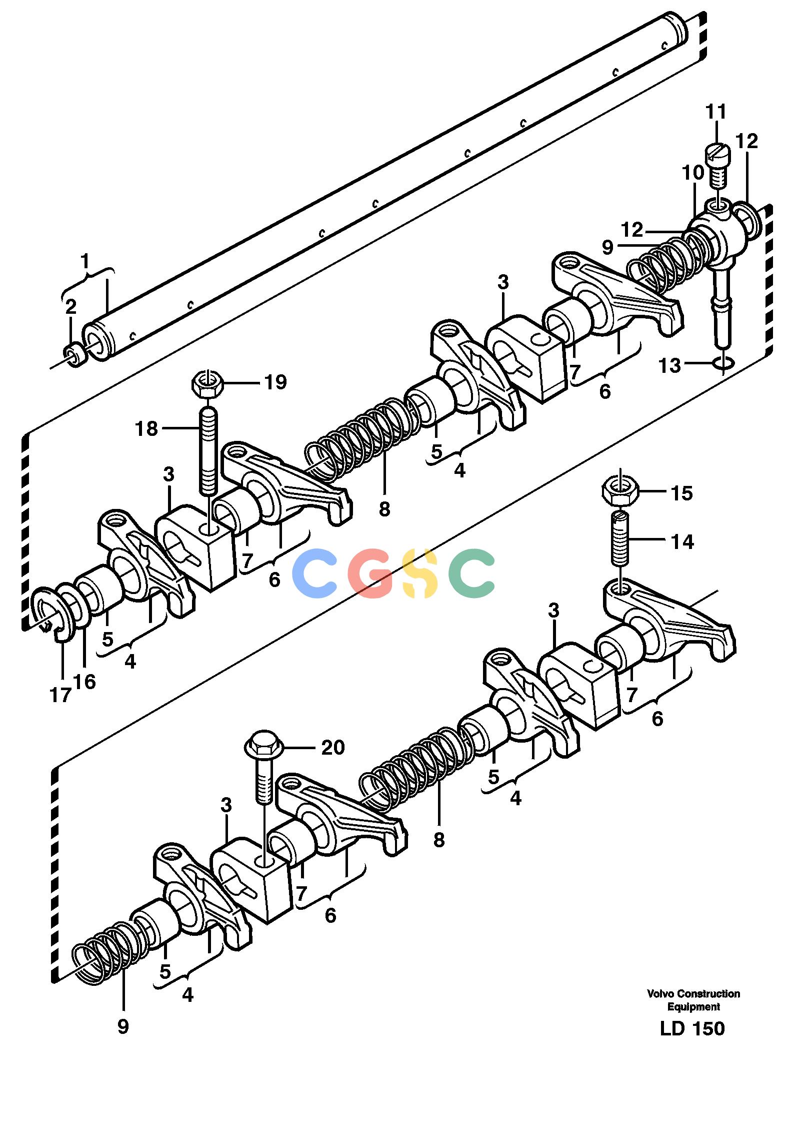 沃尔沃零件查询EW160 Valve mechanismSER NO 1001-1912 NoneNoneNoneAutodata Volvo online
