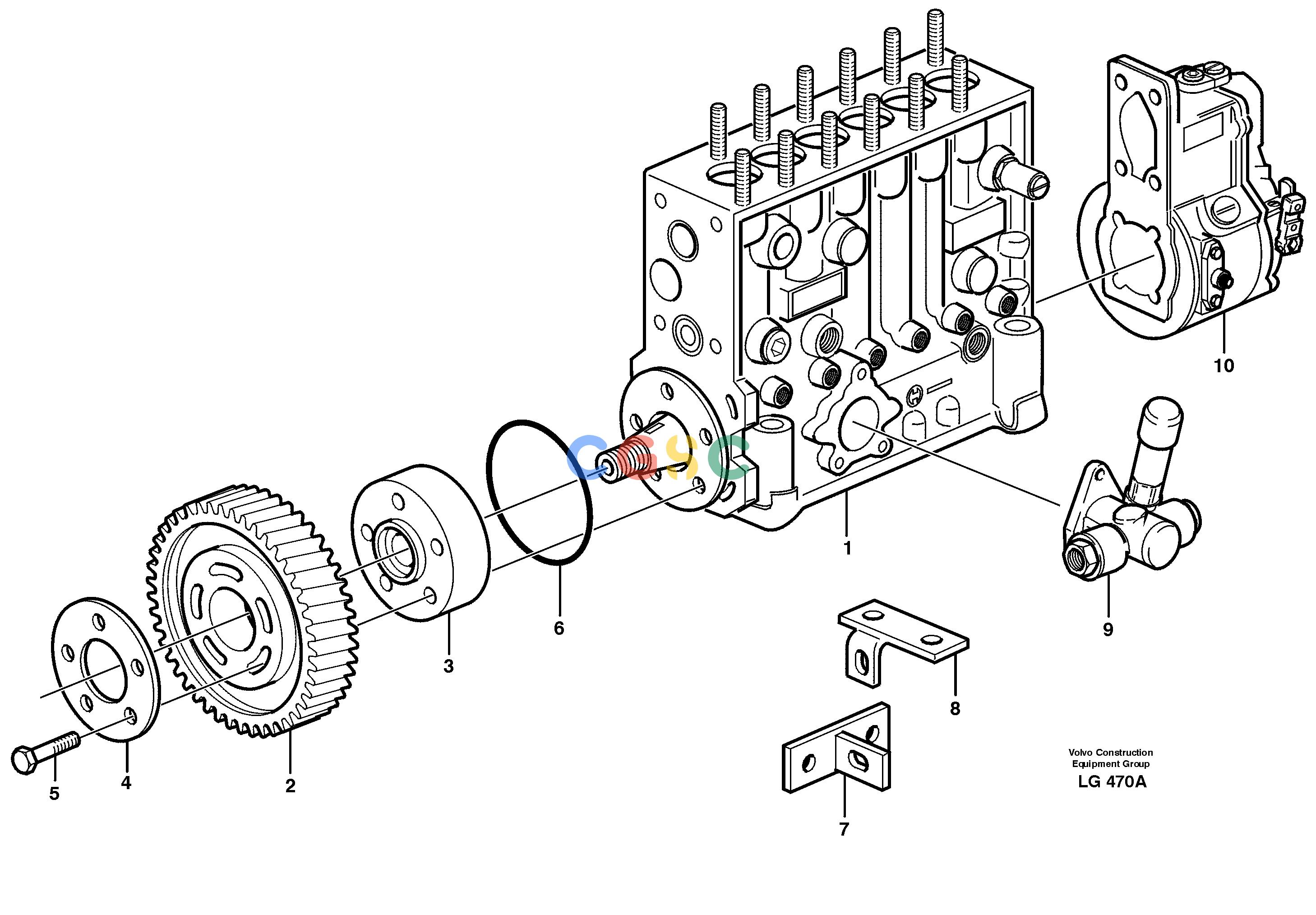 沃尔沃零件查询EC200 Injection pump with driveSER NO 2760- NoneNoneNoneAutodata Volvo online