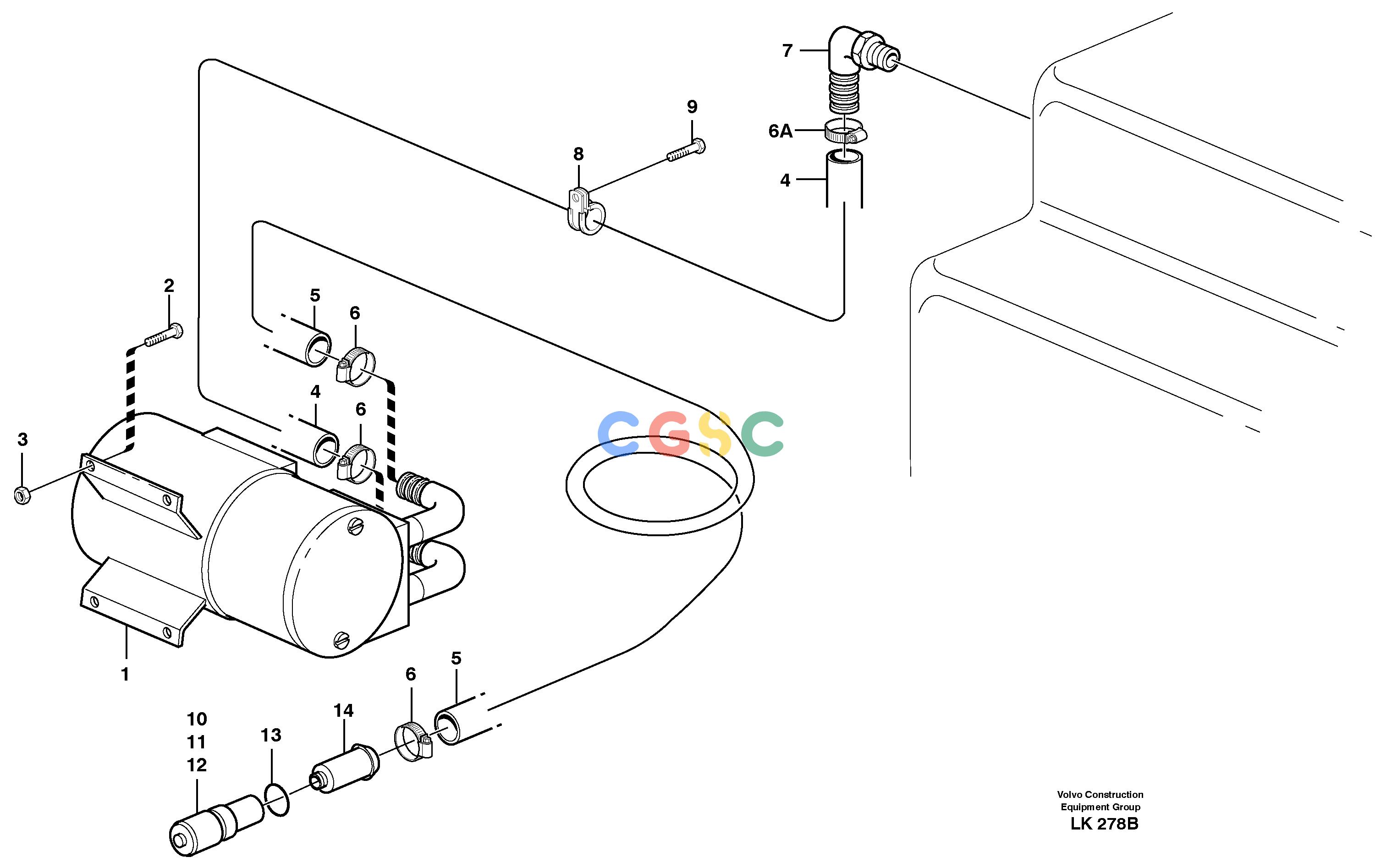 沃尔沃零件查询EW140 Fuel filling pump, electricalSER NO 1001-1487 NoneNone14302802Autodata Volvo online