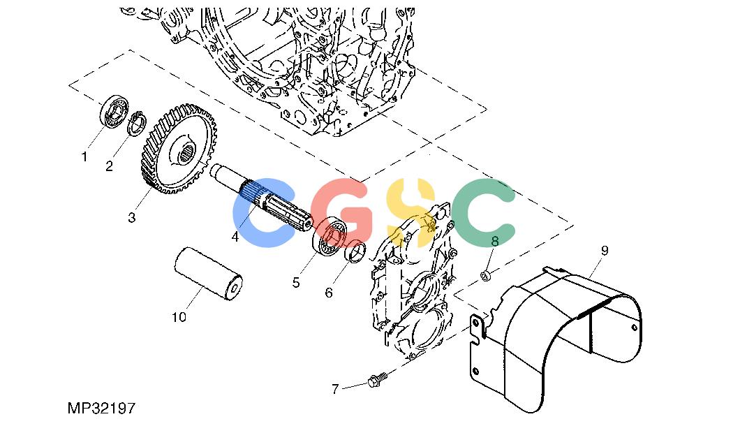 约翰迪尔零件查询110 - BACKHOE, LOADER PTO SHAFTEPC John Deere online