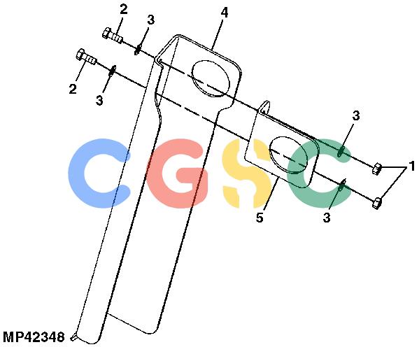 约翰迪尔零件查询110 - BACKHOE, LOADER STABILIZER CYLINDER GUARDEPC John Deere online