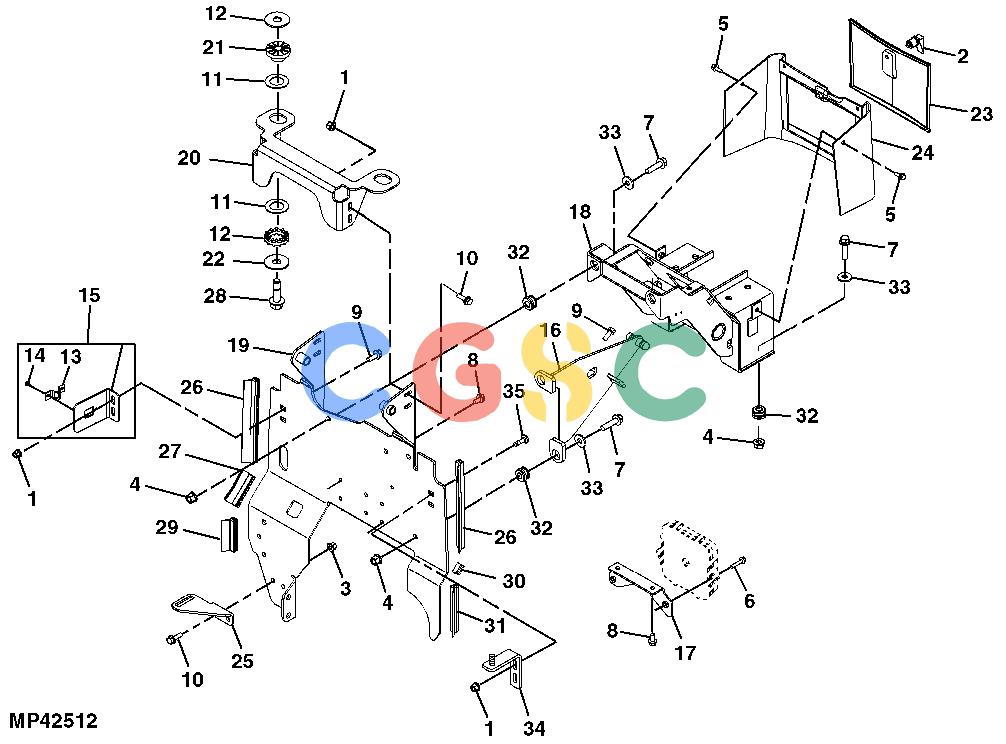 约翰迪尔零件查询110 - BACKHOE, LOADER Firewall ( - 310999)EPC John Deere online