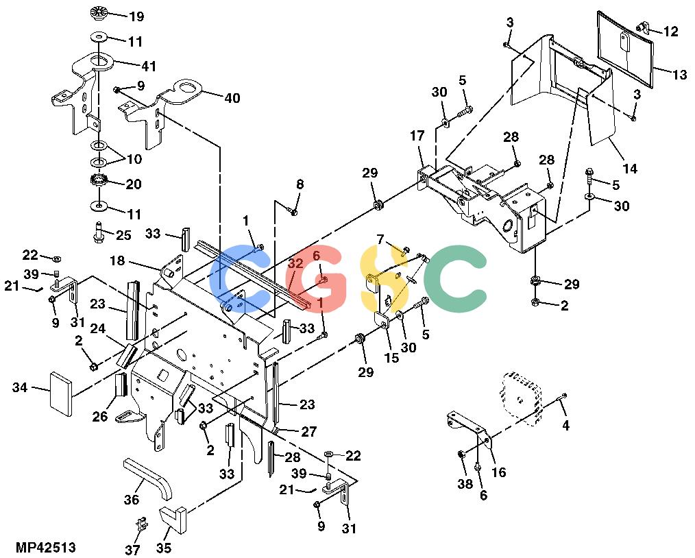 约翰迪尔零件查询110 - BACKHOE, LOADER Firewall (510799 - )EPC John Deere online