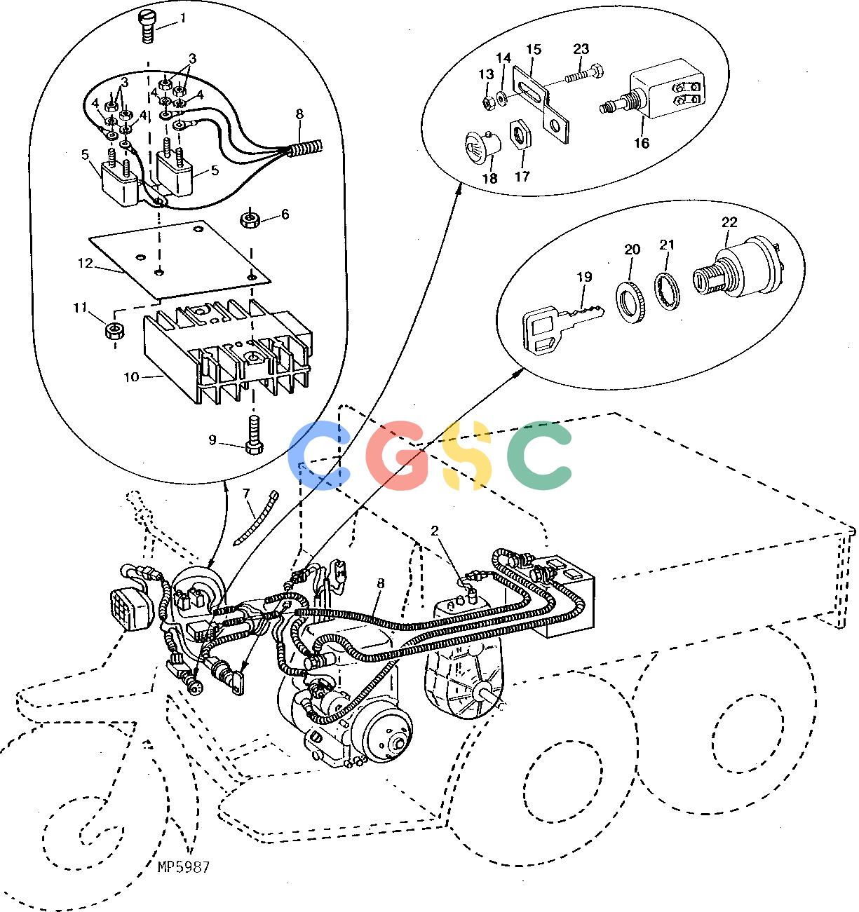 约翰迪尔零件查询600 - AMT MAIN WIRING HARNESSEPC John Deere online