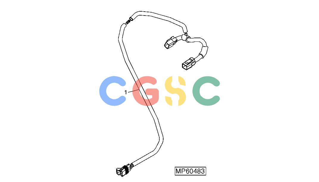 约翰迪尔零件查询110 - BACKHOE, LOADER Wiring Harness (410156 - )EPC John Deere online