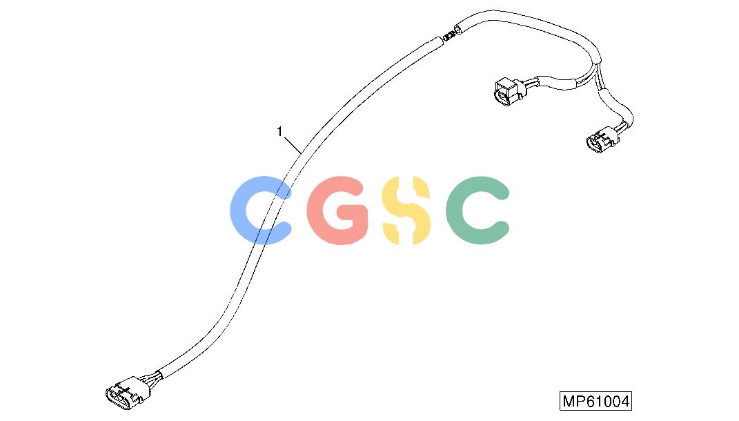 约翰迪尔零件查询110 - BACKHOE, LOADER Wiring Harness (311000 - 410155)EPC John Deere online