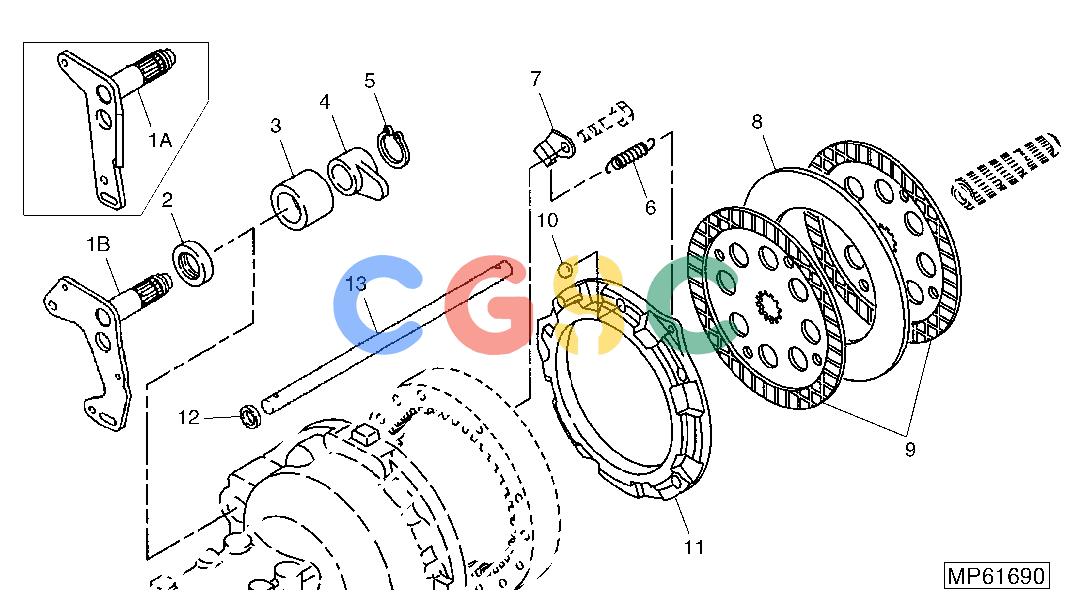 约翰迪尔零件查询110 - BACKHOE, LOADER BRAKE DISKS AND PLATESEPC John Deere online
