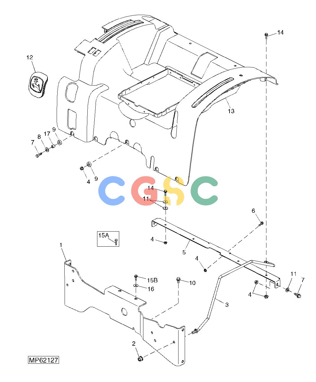 约翰迪尔零件查询110 - BACKHOE, LOADER Console ( - 410155)EPC John Deere online