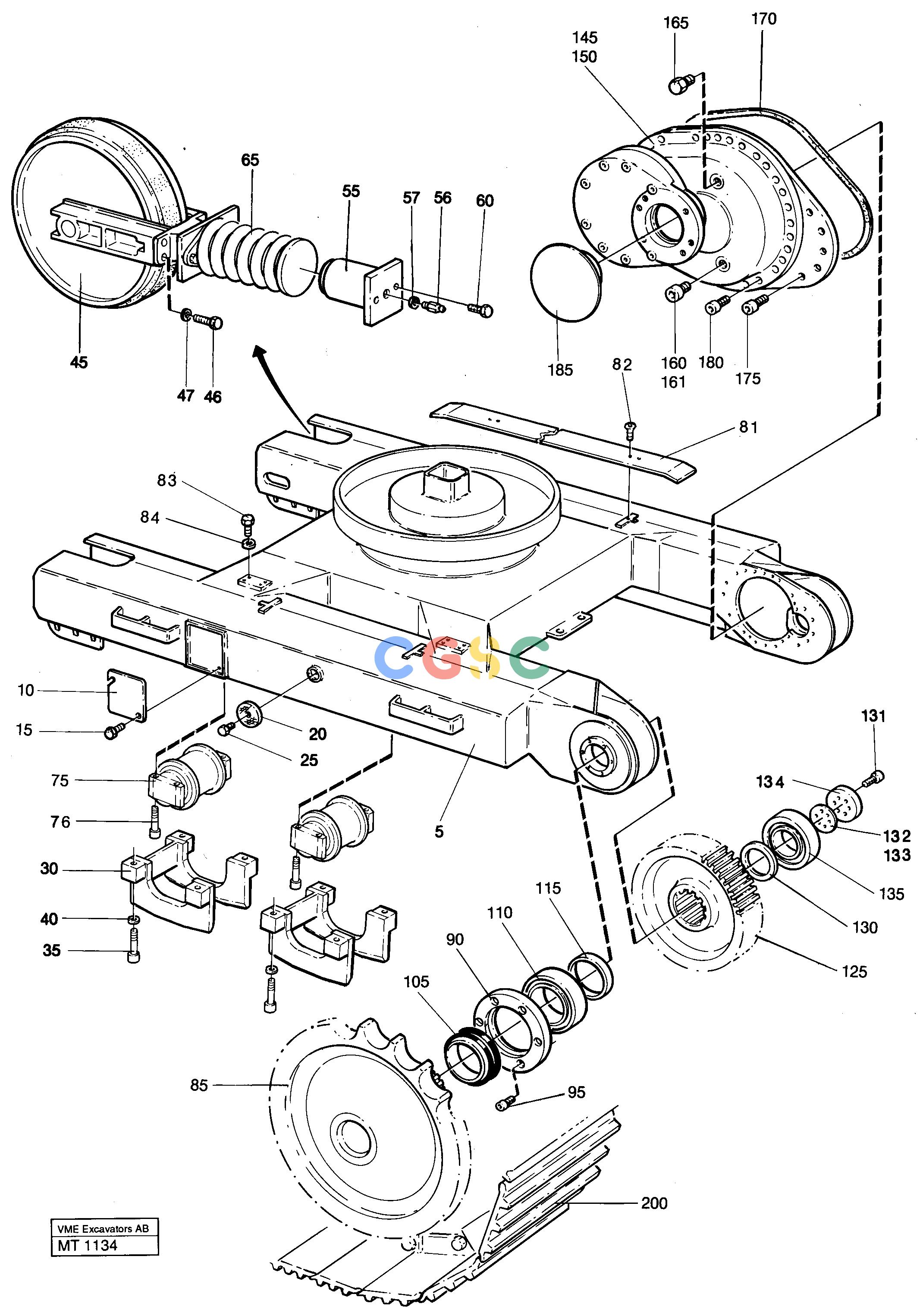 沃尔沃零件查询EC230 ÅKERMAN Undercarriage Ec 230 Undercarriage Ec 229ÅKERMAN EC230 SER NO - 4368EC230-EC229NoneNone14247975 14249529Autodata Volvo online