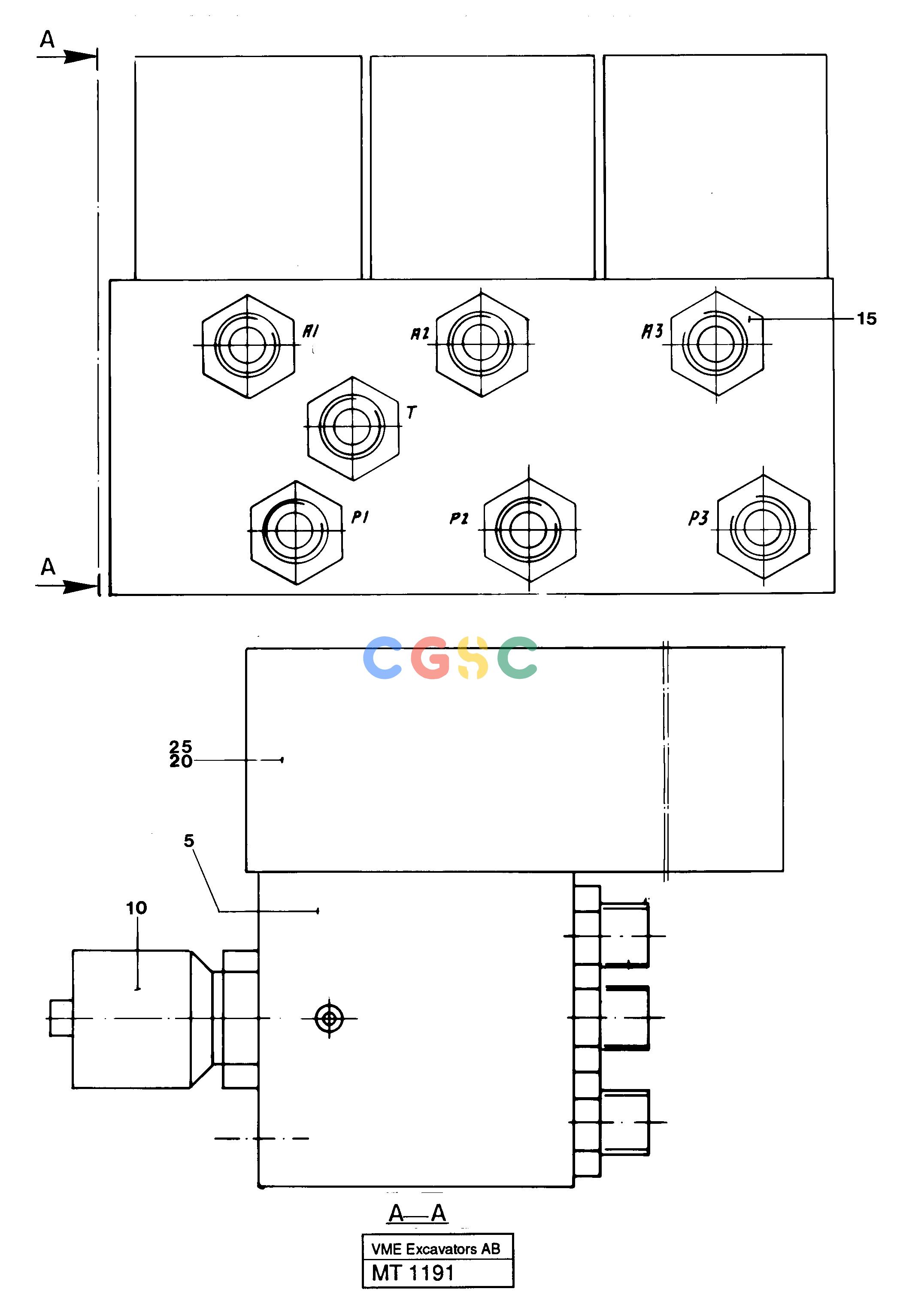 沃尔沃零件查询EW230 ÅKERMAN Control block for end position dampÅKERMAN EW230 SER NO - 1447 NoneNoneNoneAutodata Volvo online