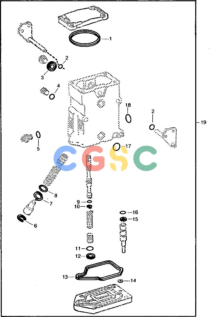 约翰迪尔零件查询401C - BACKHOE, LOADER SELECTIVE CONTROL VALVE OVERHAUL KIT [01H16]EPC John Deere online