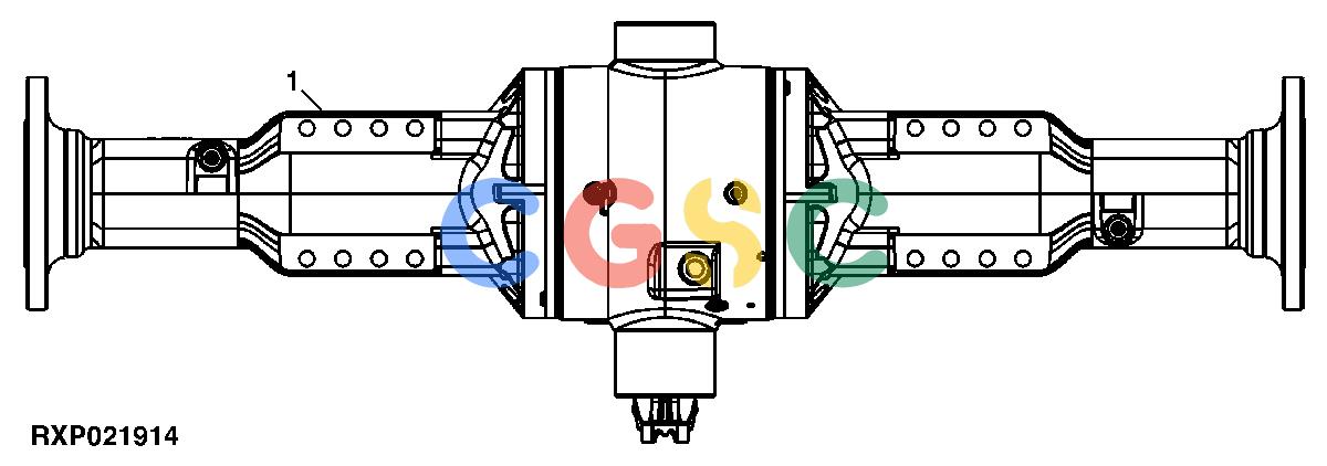 约翰迪尔零件查询RE160299 - AXLE RE164483 Reman AxleEPC John Deere online