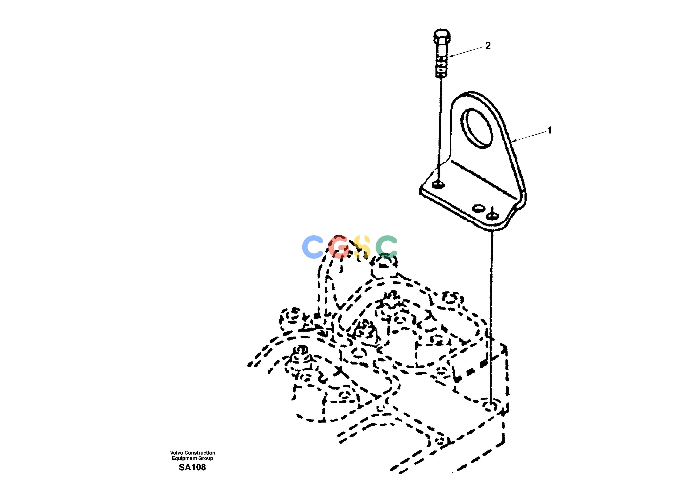 沃尔沃零件查询EC210 Lifting eyeNoneDD04B001-DD04B002NoneNoneNoneAutodata Volvo online