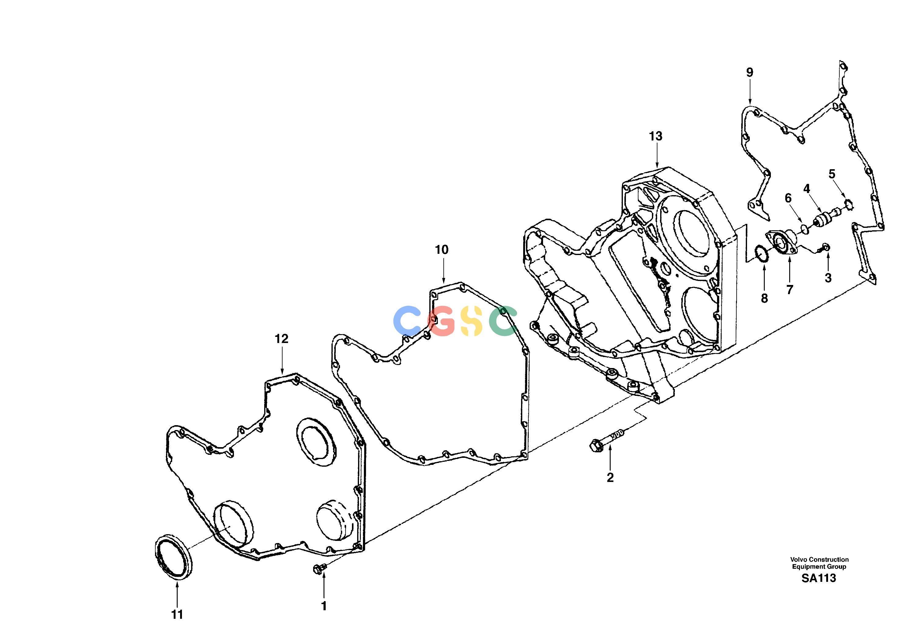 沃尔沃零件查询EC210 Timing gear casingNoneDD04B001-DD04B002NoneNoneNoneAutodata Volvo online