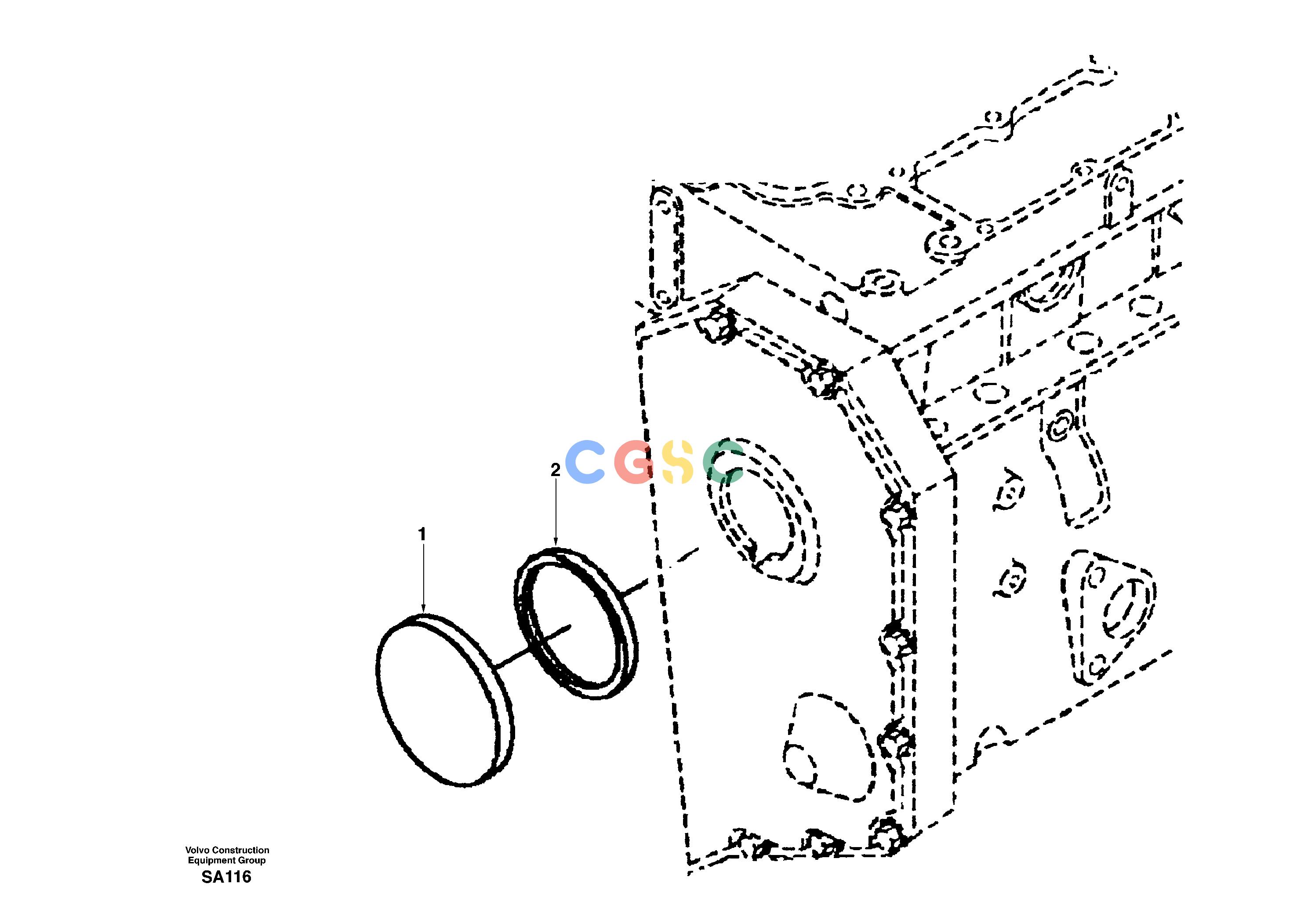 沃尔沃零件查询EC210 Tachometer drive coverNoneDD04B001-DD04B002NoneNoneNoneAutodata Volvo online