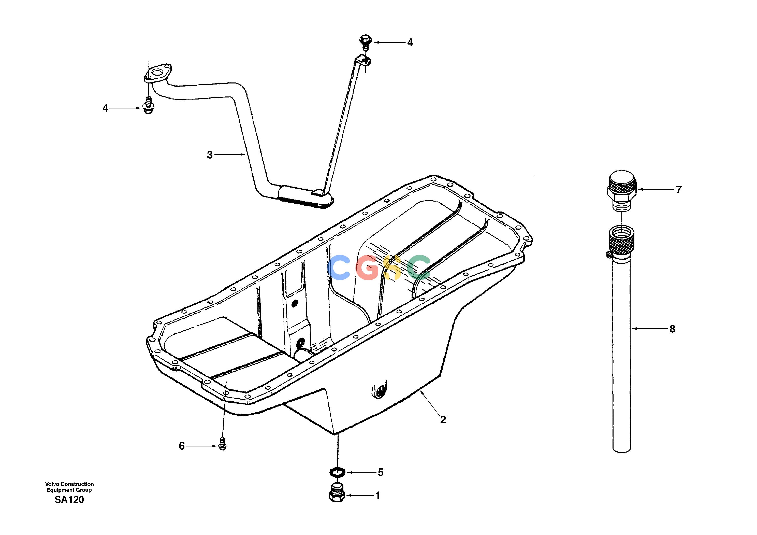 沃尔沃零件查询EC210 Oil sumpNoneDD04B001-DD04B002NoneNoneNoneAutodata Volvo online
