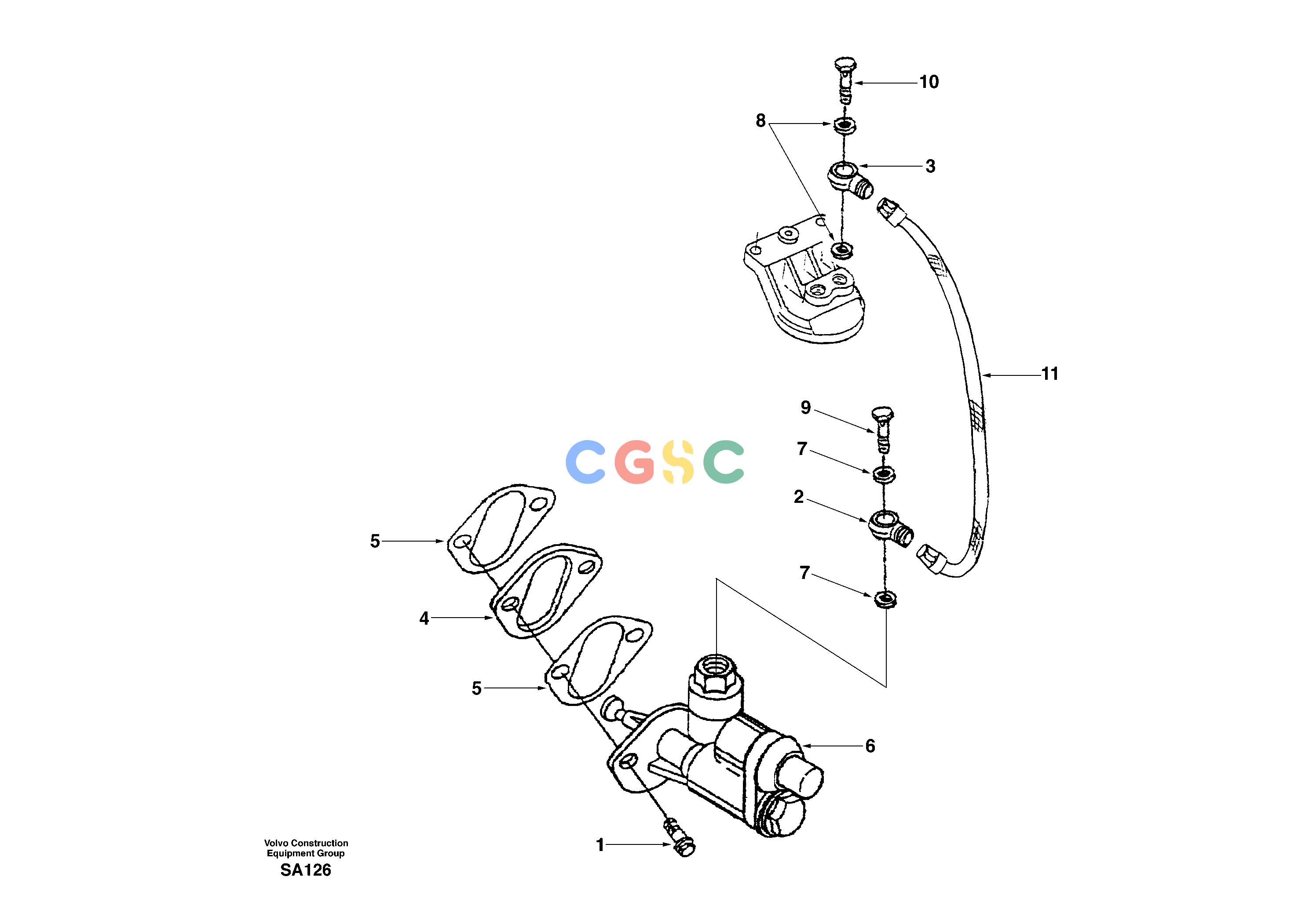 沃尔沃零件查询EC210 Fuel feed pumpNoneDD04B001-DD04B002NoneNoneNoneAutodata Volvo online
