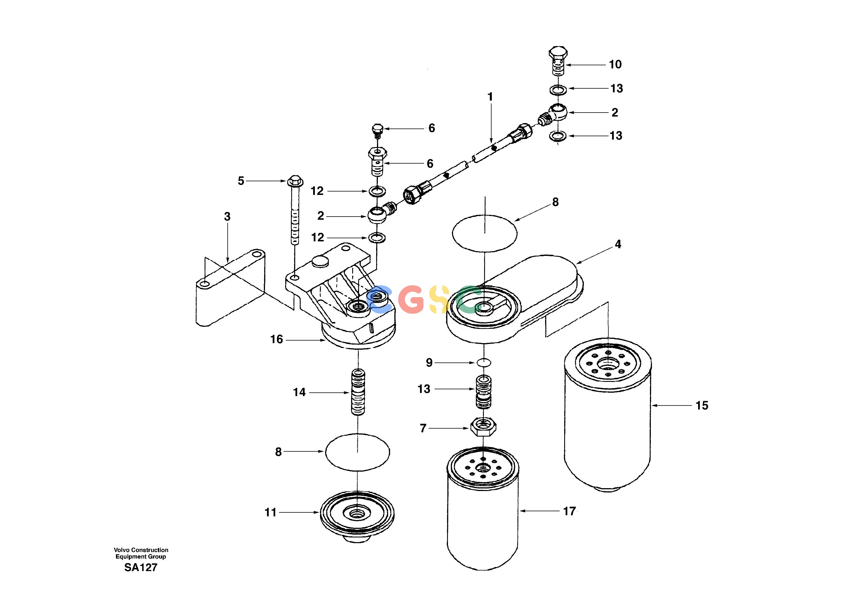 沃尔沃零件查询EC210 Fuel filterNoneDD04B001-DD04B002NoneNoneNoneAutodata Volvo online
