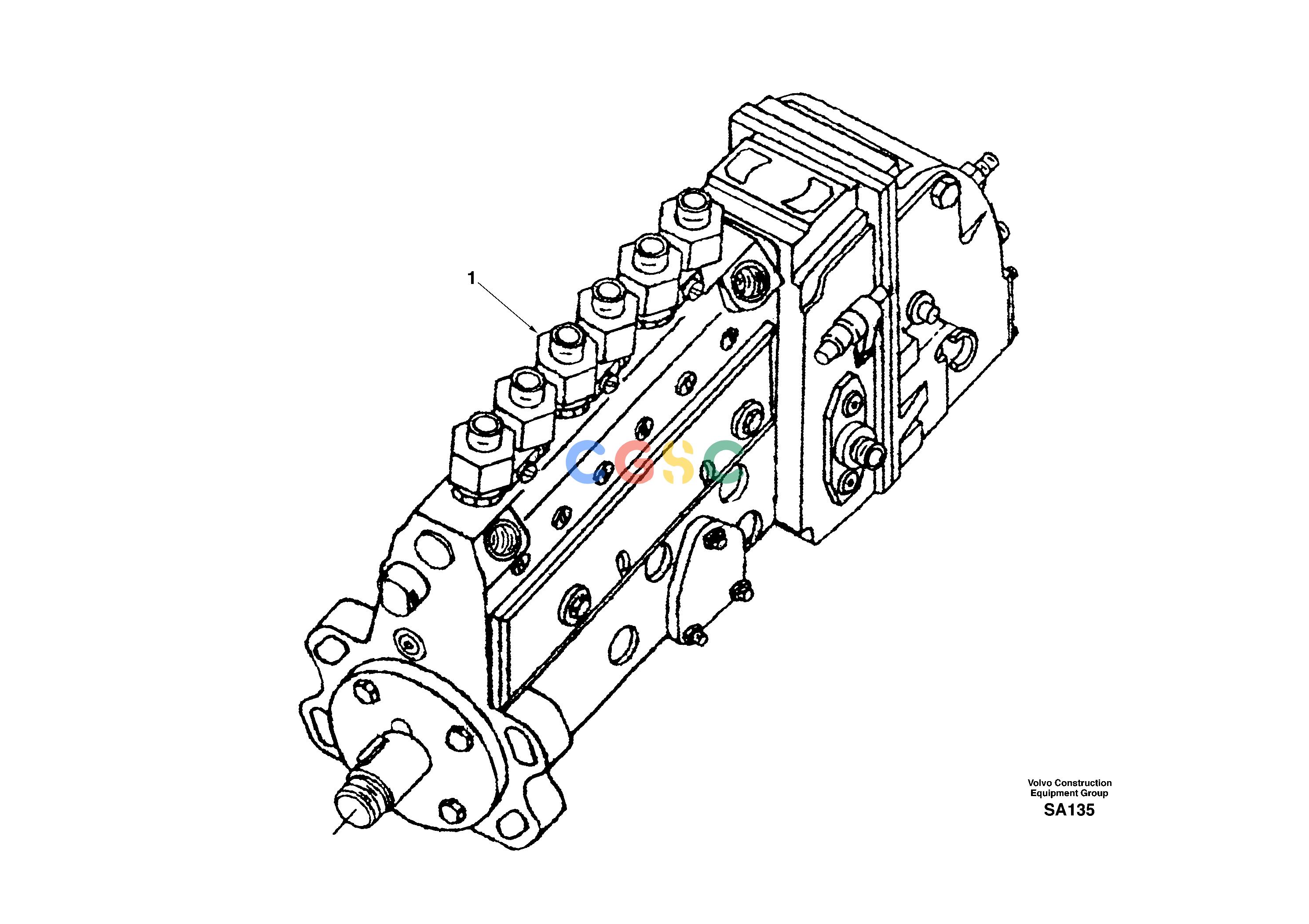 沃尔沃零件查询EC210 Injection pumpNoneDD04B001-DD04B002NoneNoneNoneAutodata Volvo online