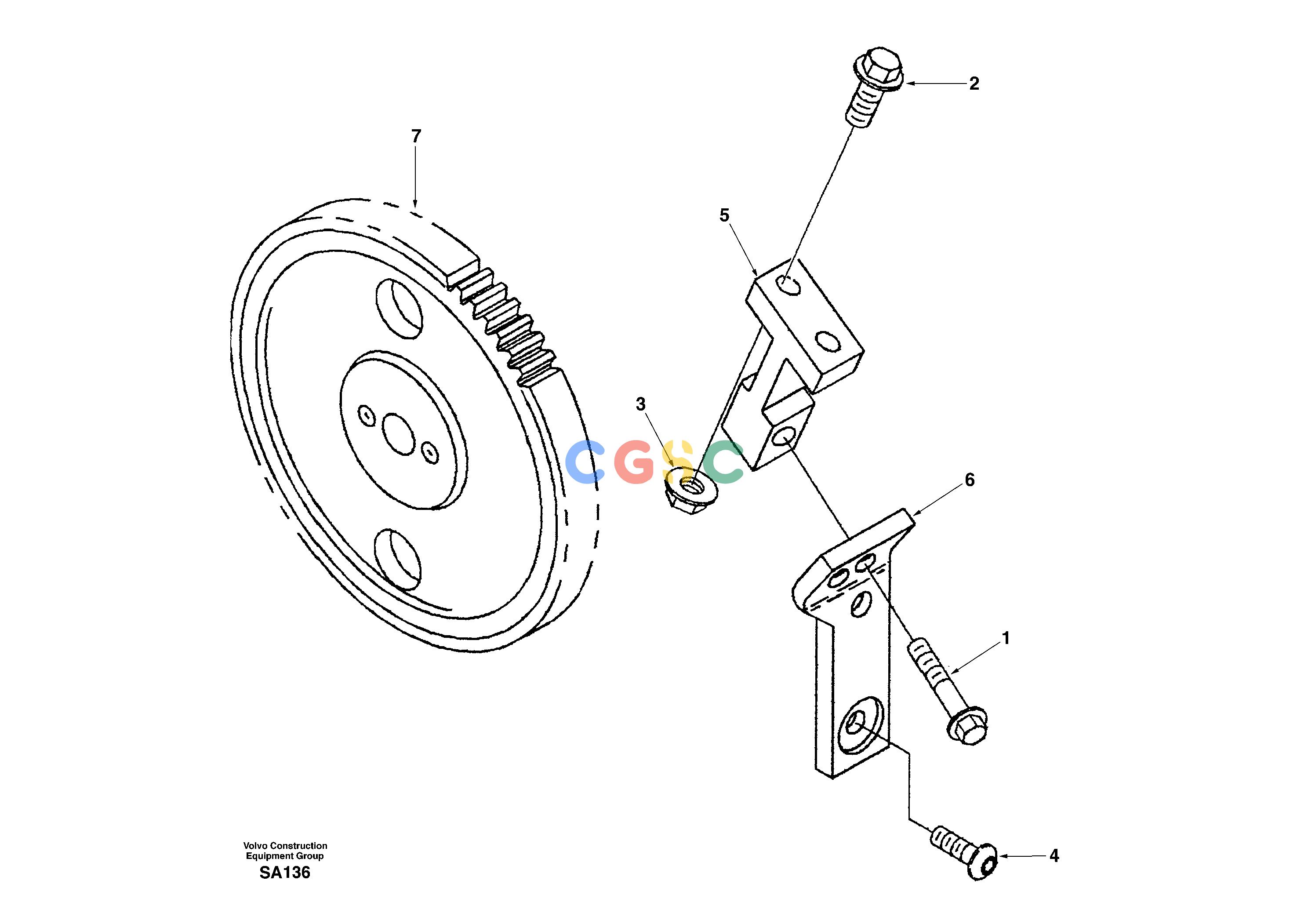沃尔沃零件查询EC210 Drive for injection pumpNoneDD04B001-DD04B002NoneNoneNoneAutodata Volvo online