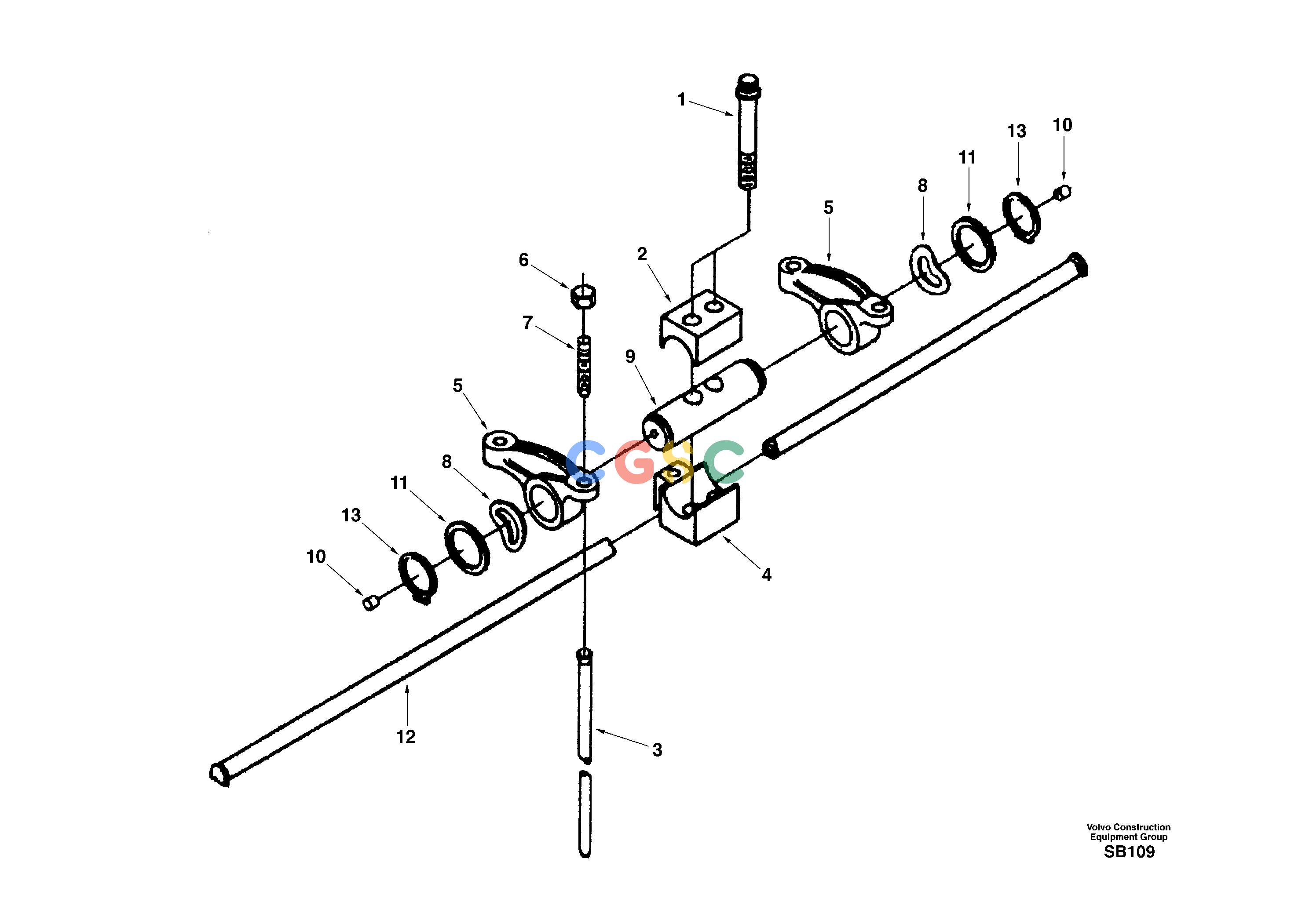 沃尔沃零件查询EC240 Rocker armNone NoneNoneNoneAutodata Volvo online