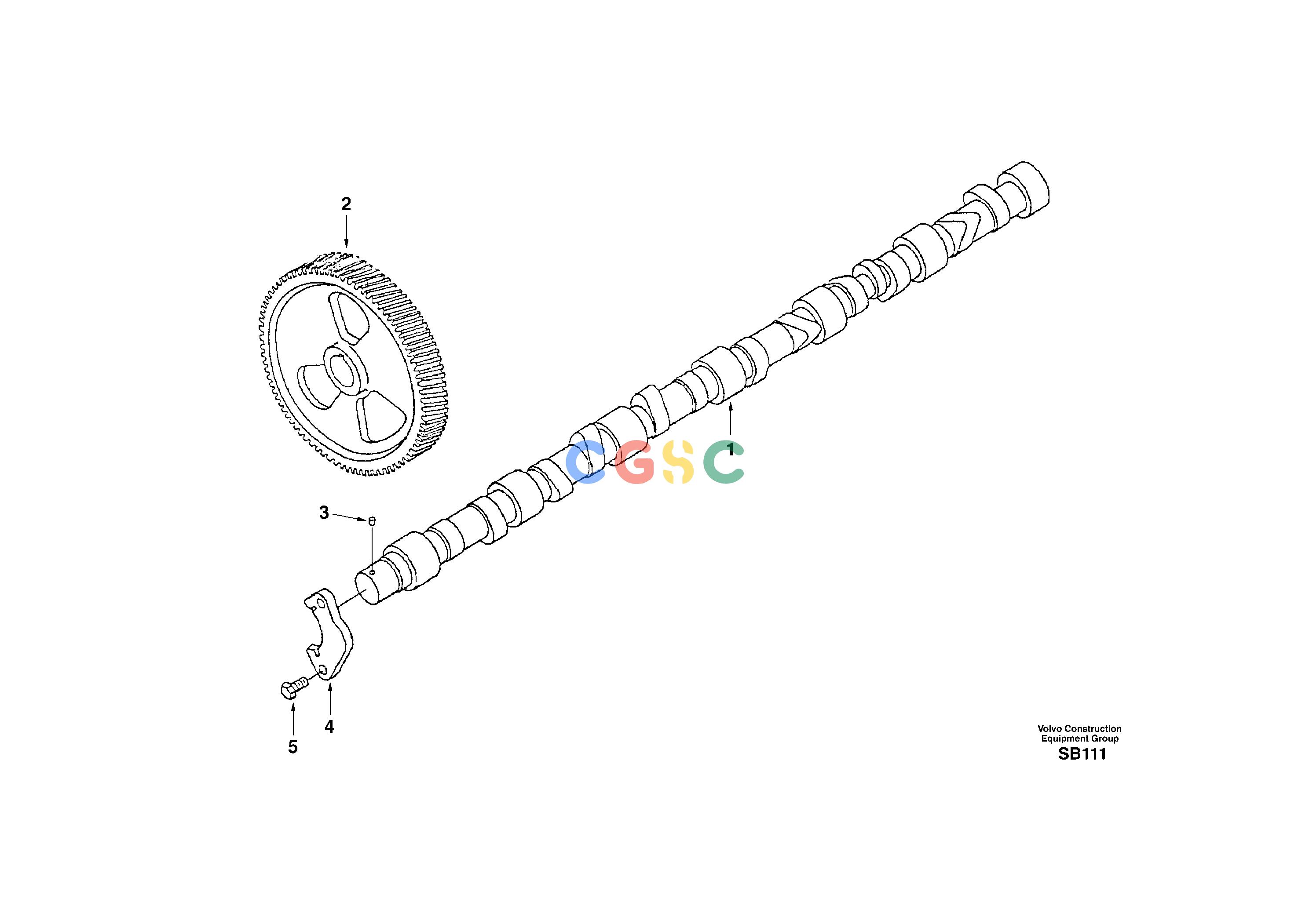 沃尔沃零件查询EC240 CamshaftNone NoneNoneNoneAutodata Volvo online