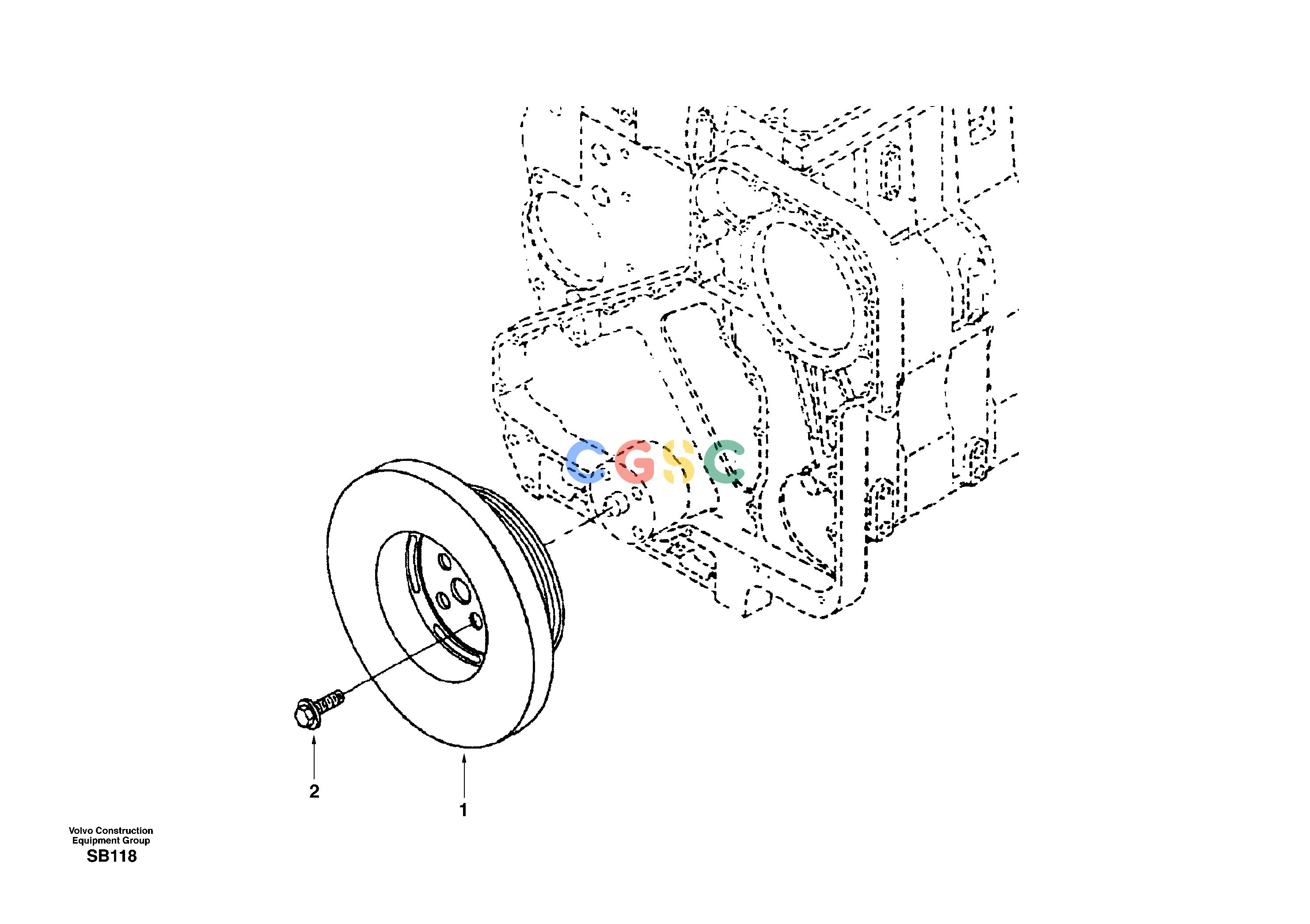 沃尔沃零件查询EC240 Vibration damperNone NoneNoneNoneAutodata Volvo online