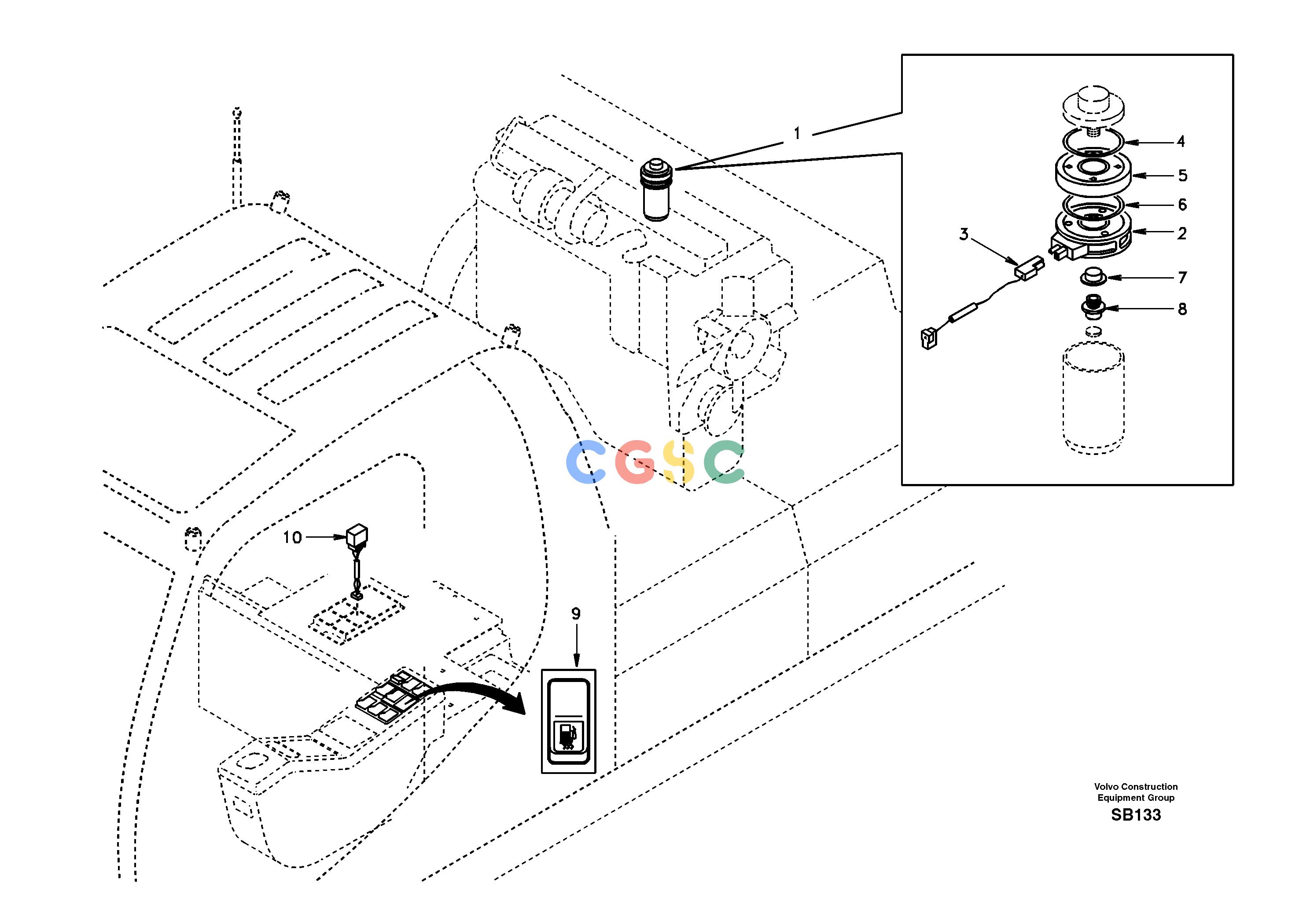 沃尔沃零件查询EC240 Fuel line, fuel heaterNoneDE04D001-NoneNoneNoneNoneAutodata Volvo online