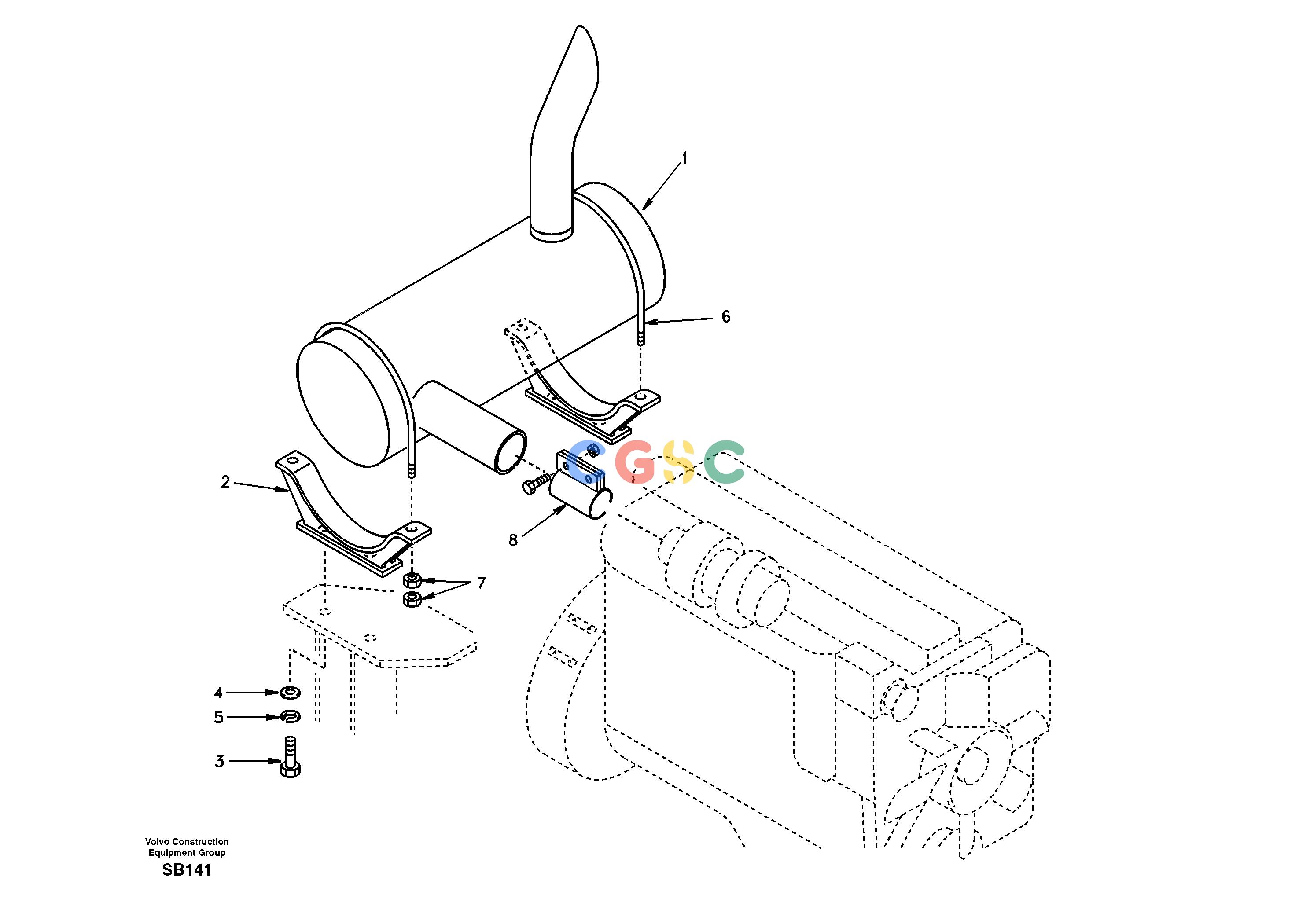 沃尔沃零件查询EC240 Exhaust systemNoneDE04E001-NoneNoneNoneNoneAutodata Volvo online