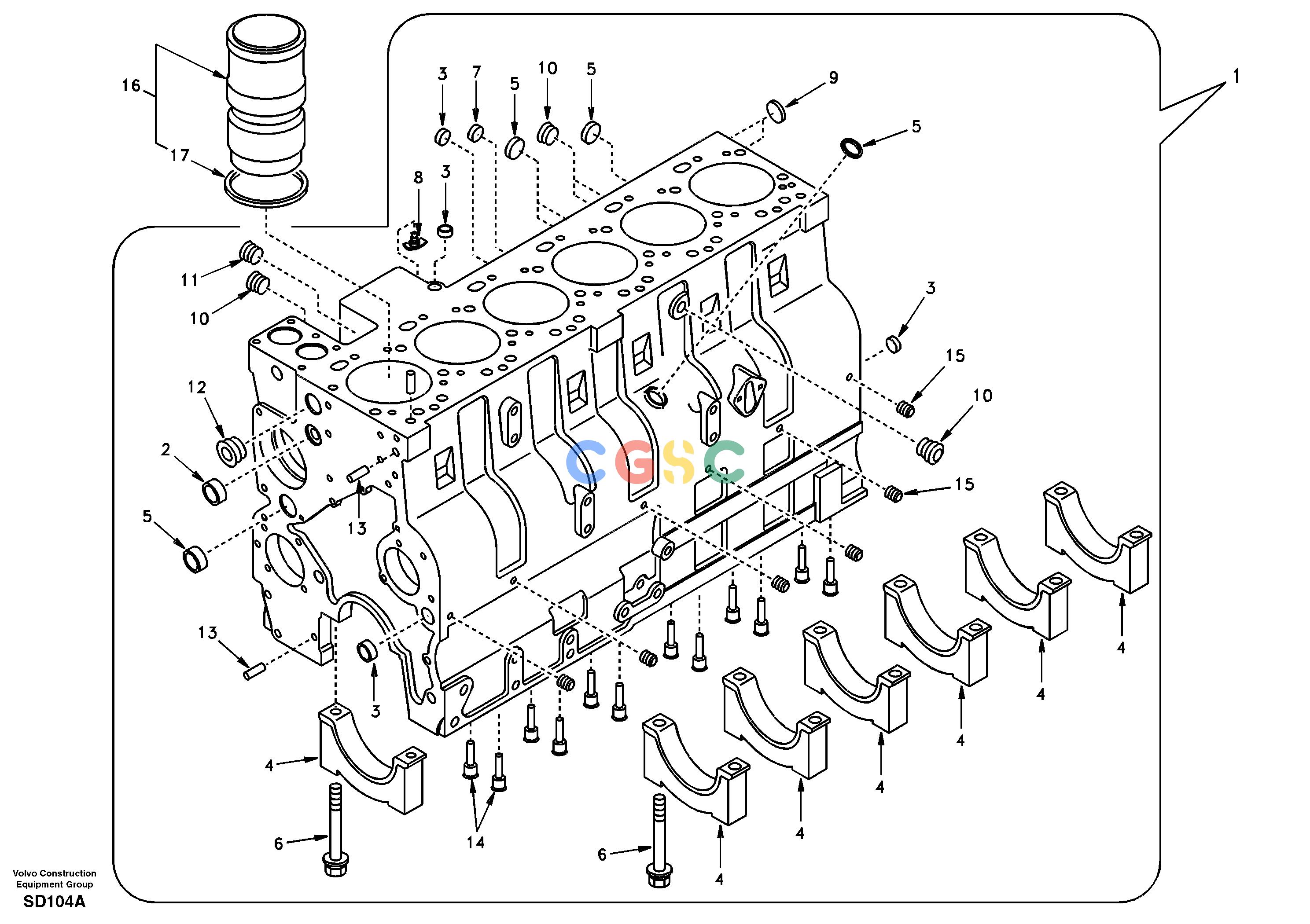 沃尔沃零件查询EC290 Cylinder blockNoneDG04B001 TROPIC-DG04B002 STDNoneNoneNoneAutodata Volvo online