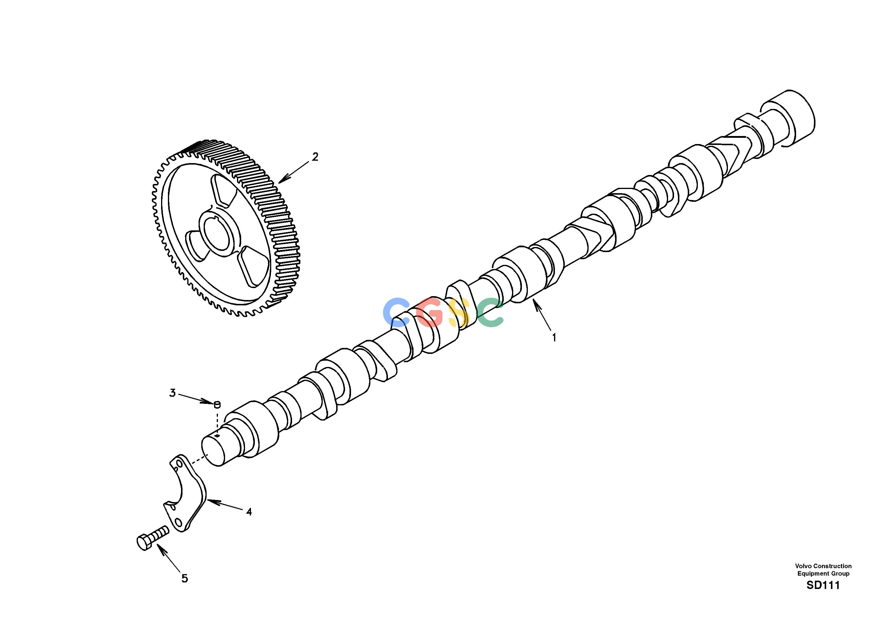 沃尔沃零件查询EC290 CamshaftNoneDG04B001 TROPIC-DG04B002 STDNoneNoneNoneAutodata Volvo online
