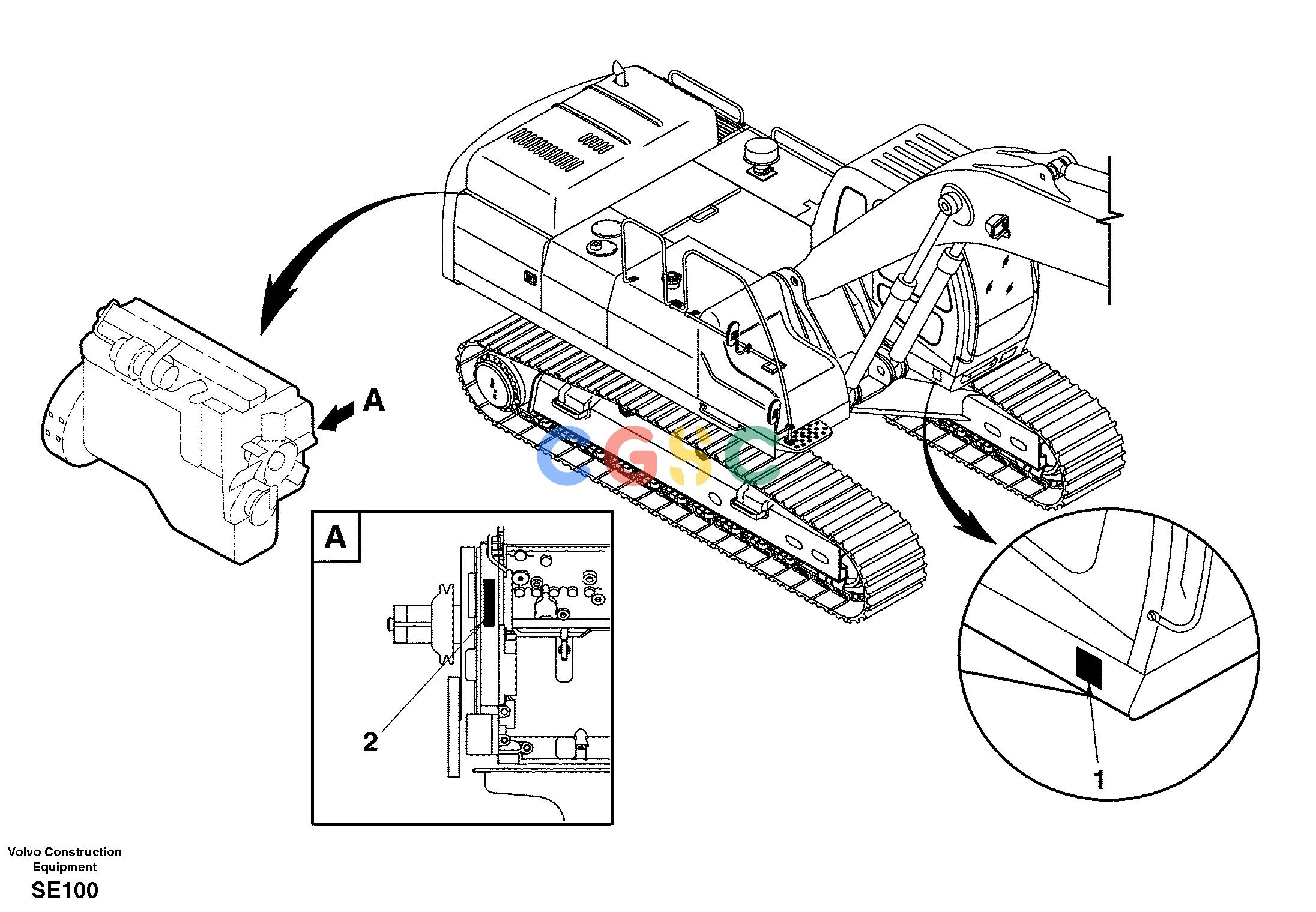 沃尔沃零件查询EC360 Product identification plateNone NoneNoneNoneAutodata Volvo online