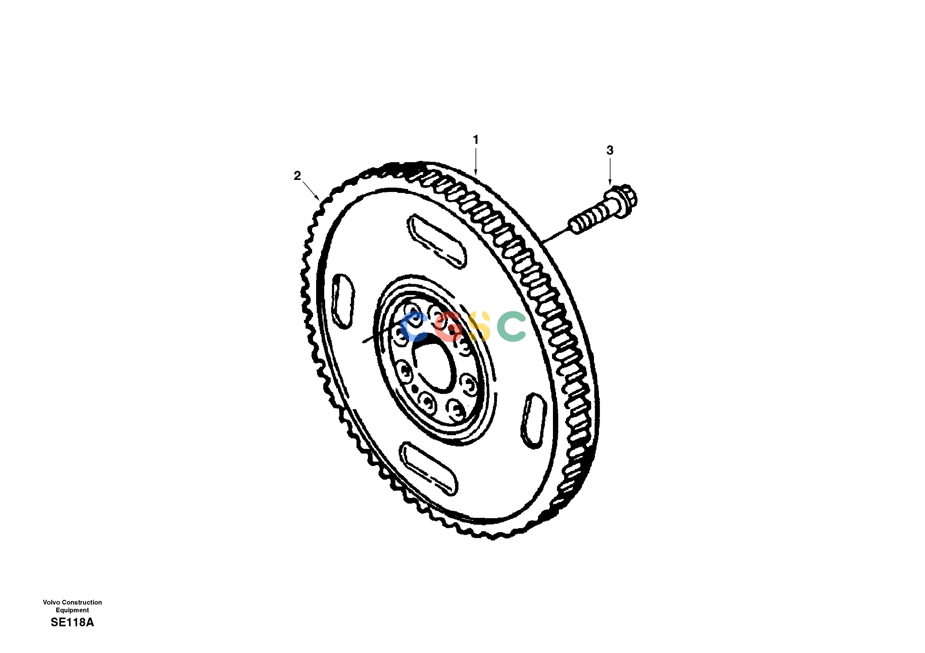 沃尔沃零件查询EC360 FlywheelNoneDH04B001-DH04B002NoneNoneNoneAutodata Volvo online