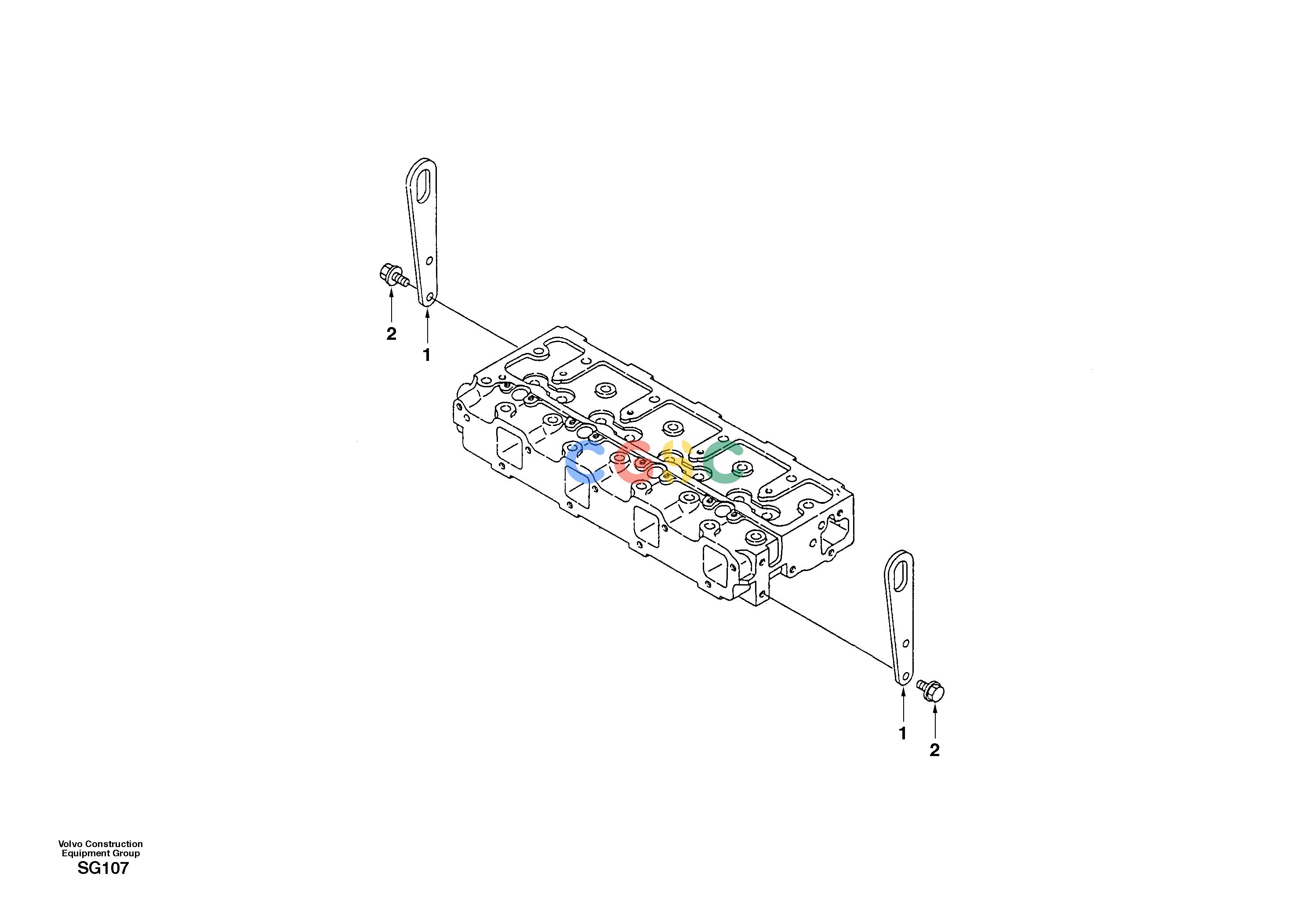 沃尔沃零件查询EC55 Lifting eyeSER NO 3001 -AJ04B001-AJ04B002NoneNoneNoneAutodata Volvo online