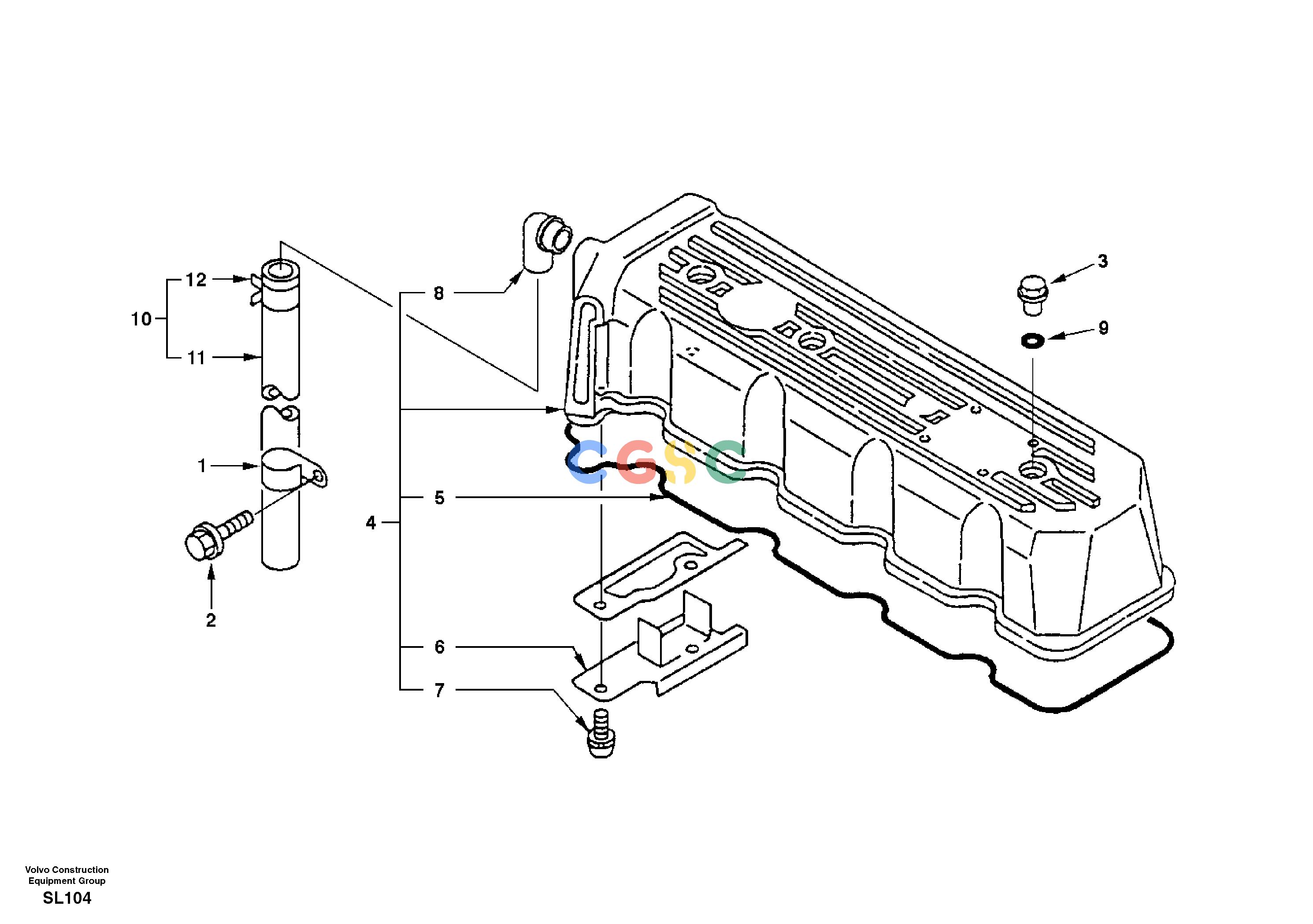 沃尔沃零件查询EC55 Valve coverSER NO 5001-AL04B001-AL04B002NoneNoneNoneAutodata Volvo online