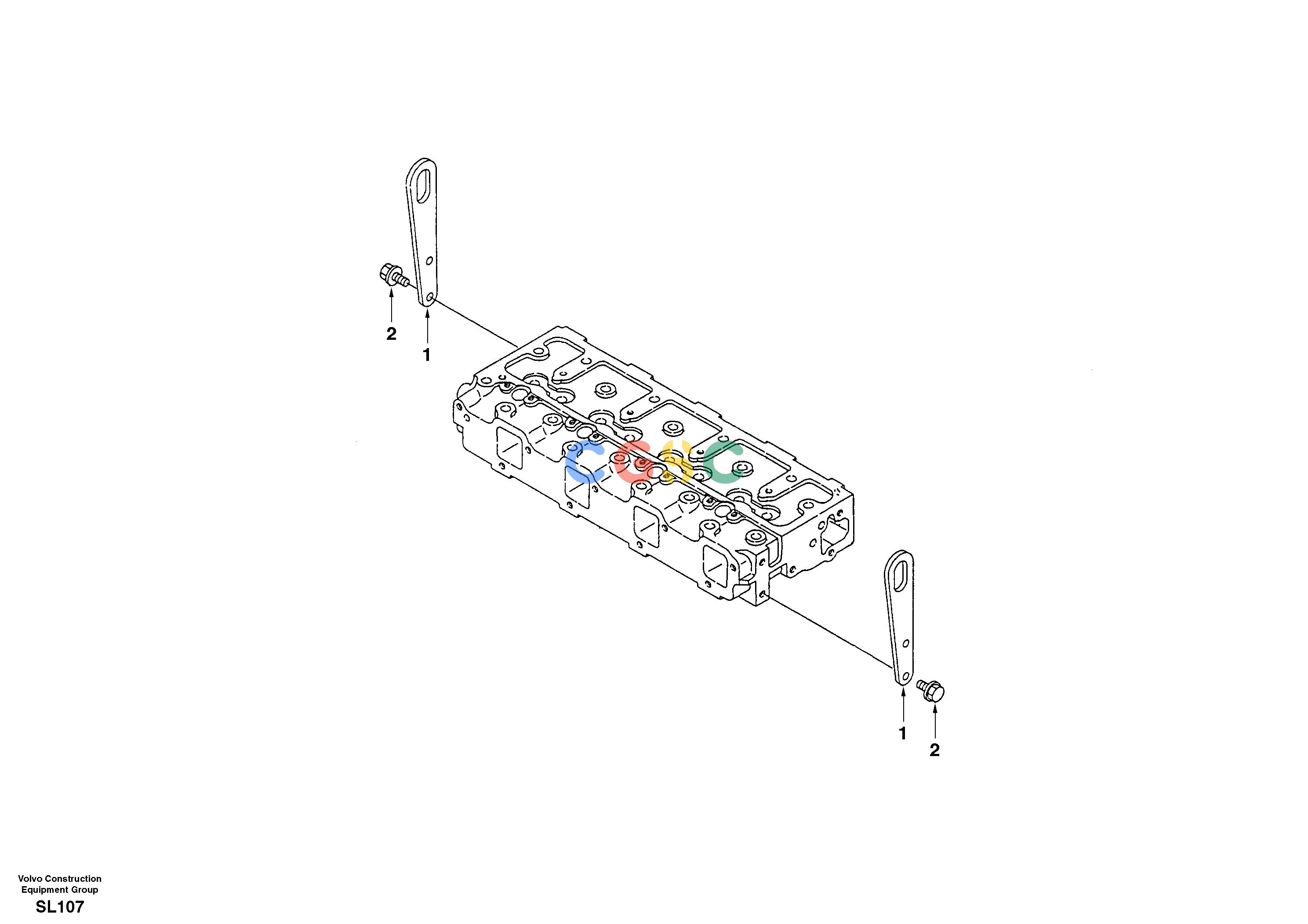 沃尔沃零件查询EC55 Lifting eyeSER NO 5001-AL04B001-AL04B002NoneNoneNoneAutodata Volvo online
