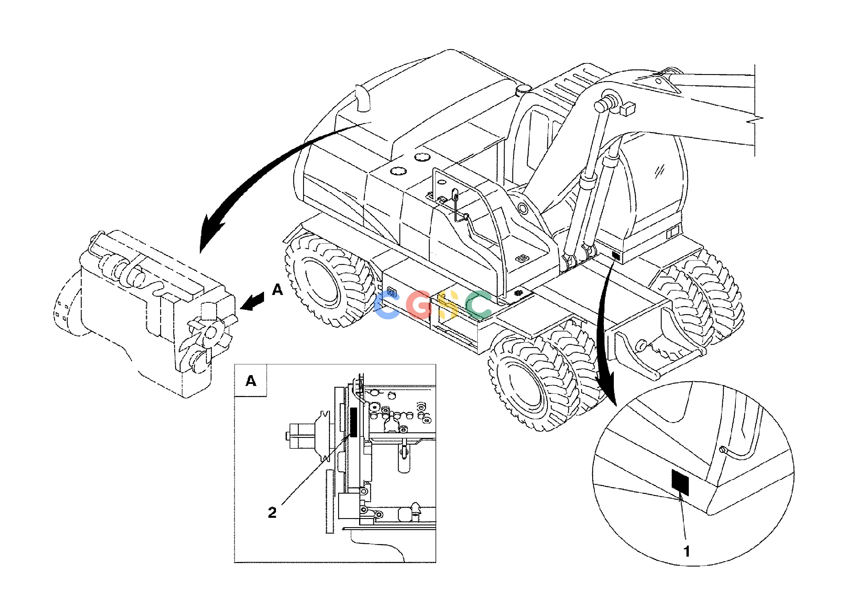 沃尔沃零件查询EW130 Product identification plateNone NoneNoneNoneAutodata Volvo online